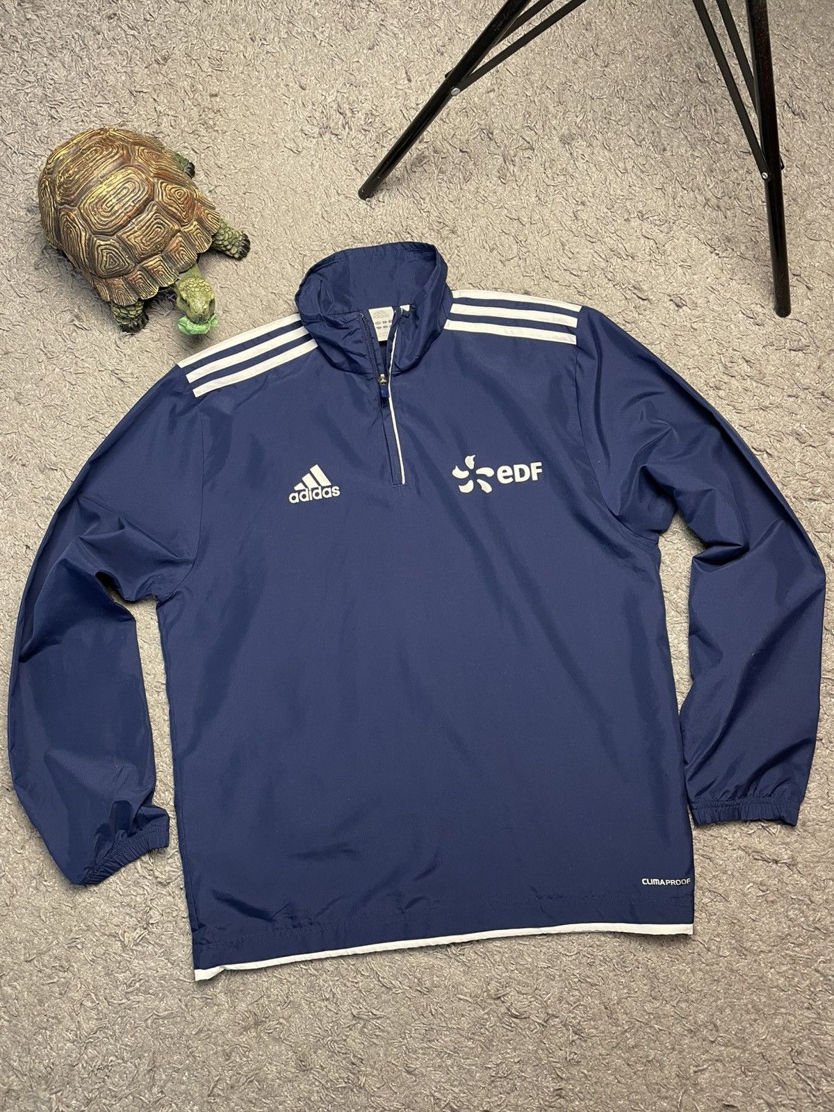 Adidas Vintage Adidas Soccer Track Long Sleeve 1/3 zip y2k Size US M / EU 48-50 / 2 - 1 Thumbnail