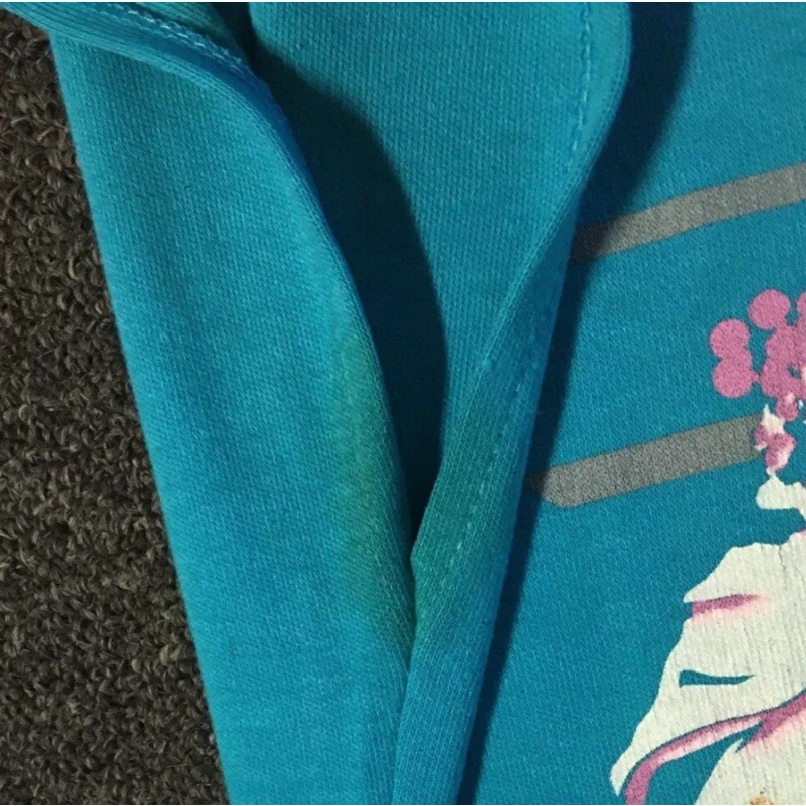 Vintage VINTAGE Hawaii Flower Faded Sleeveless Shirt M Women Blue USA Surf Beach Abstract Art Grunge OP TC Size M / US 6-8 / IT 42-44 - 6 Thumbnail