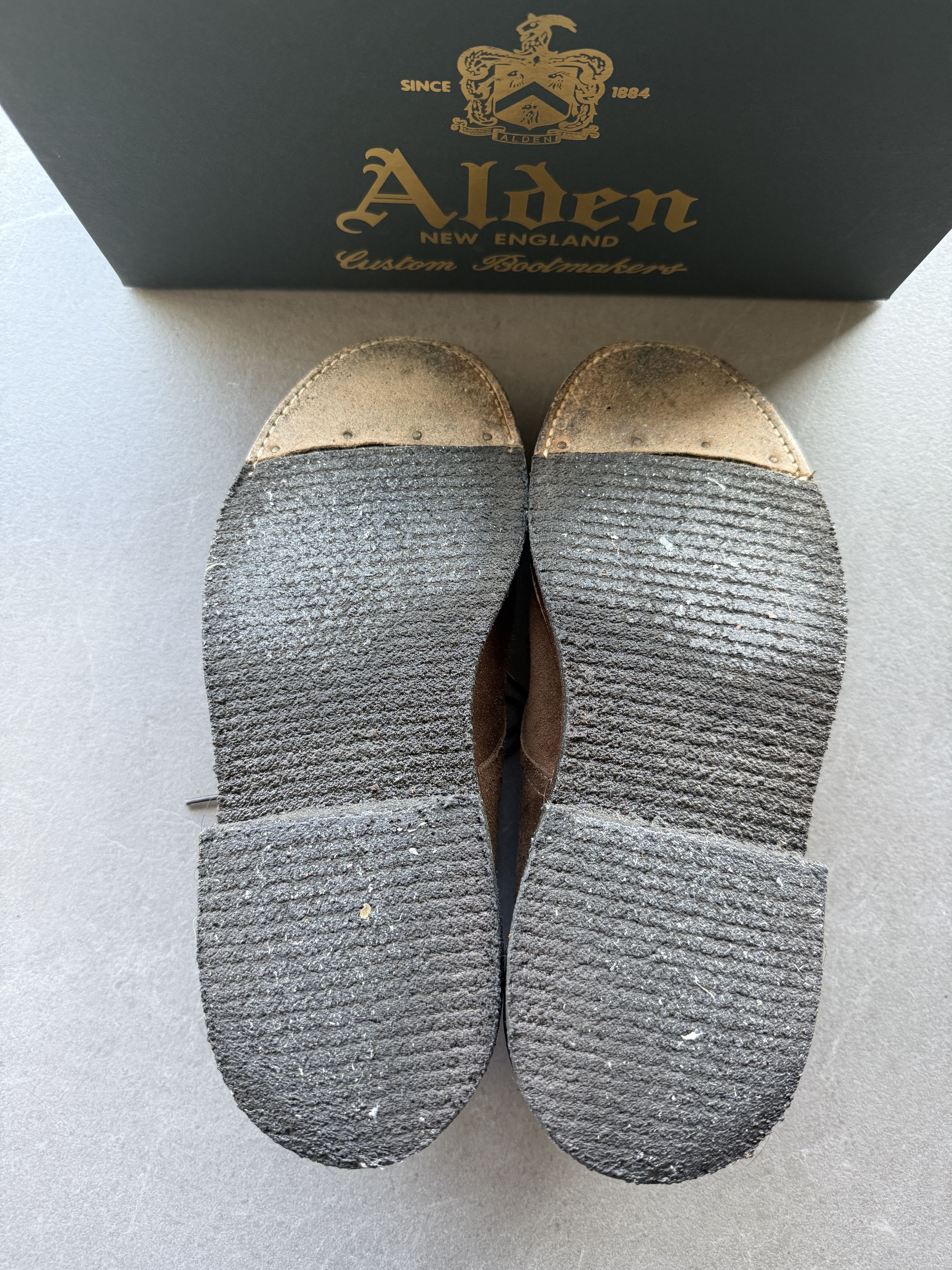 Alden Alden USA MTO Snuff Suede V Top Crepe Sole Shoes Barrie Last Size US 6 / EU 39 - 7 Thumbnail