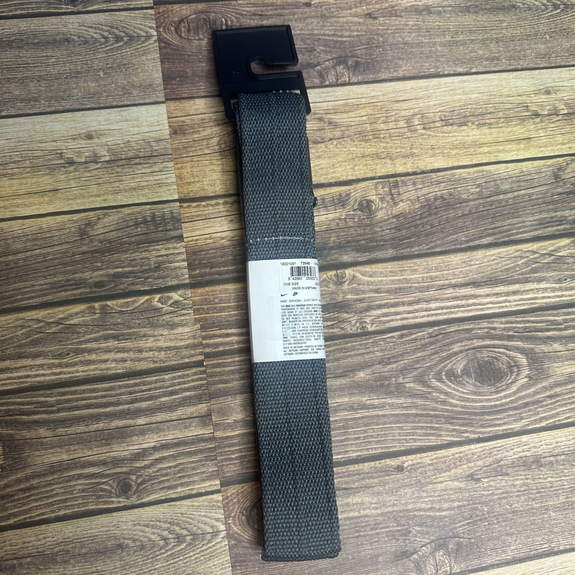 Nike Nike Men's Adjustable Belt Cut to Fit Up to Size 42 NWT ONE Size ONE SIZE - 4 Thumbnail