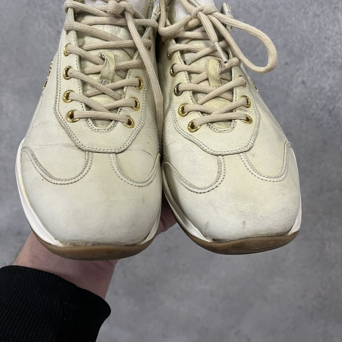 Prada Prada Milano Leather Low Shoes Sneaker Size US 8.5 / IT 38.5 - 4 Thumbnail
