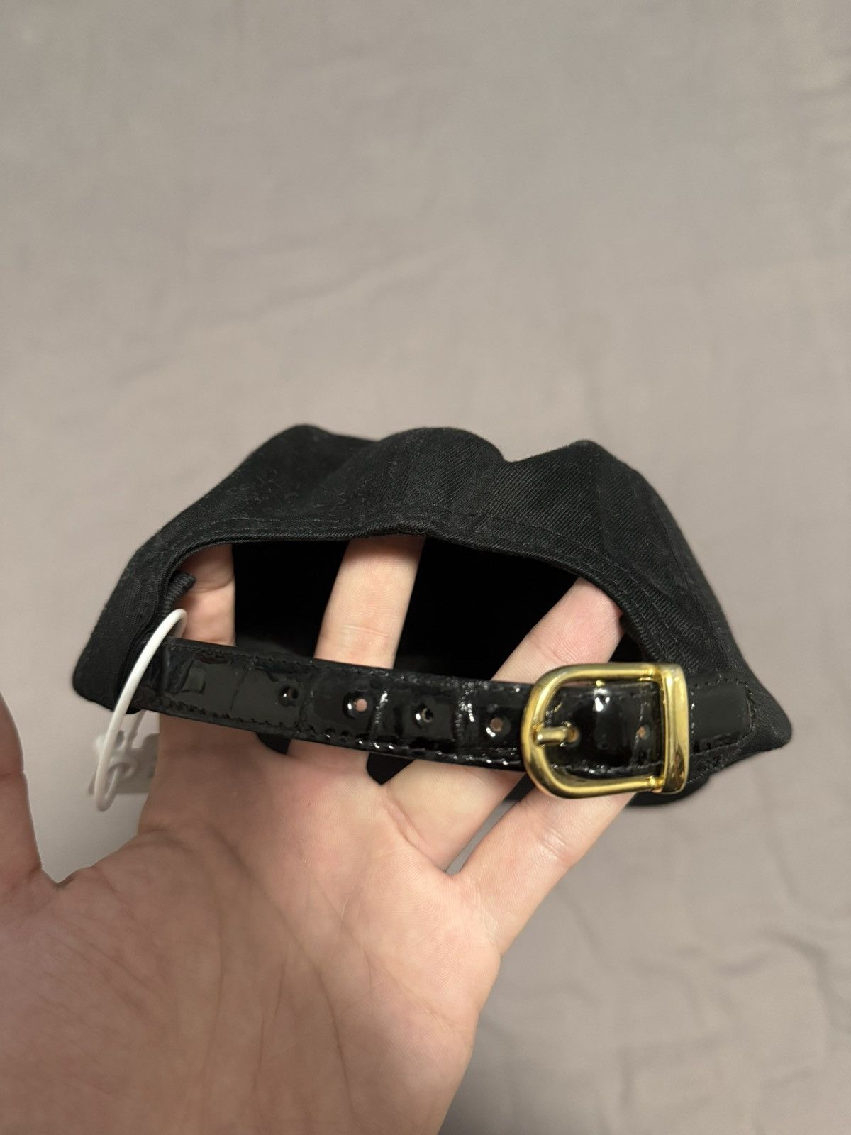 Supreme Supreme fw13 2013 Cord Croc Strap Camp Cap black Size ONE SIZE - 2 Thumbnail