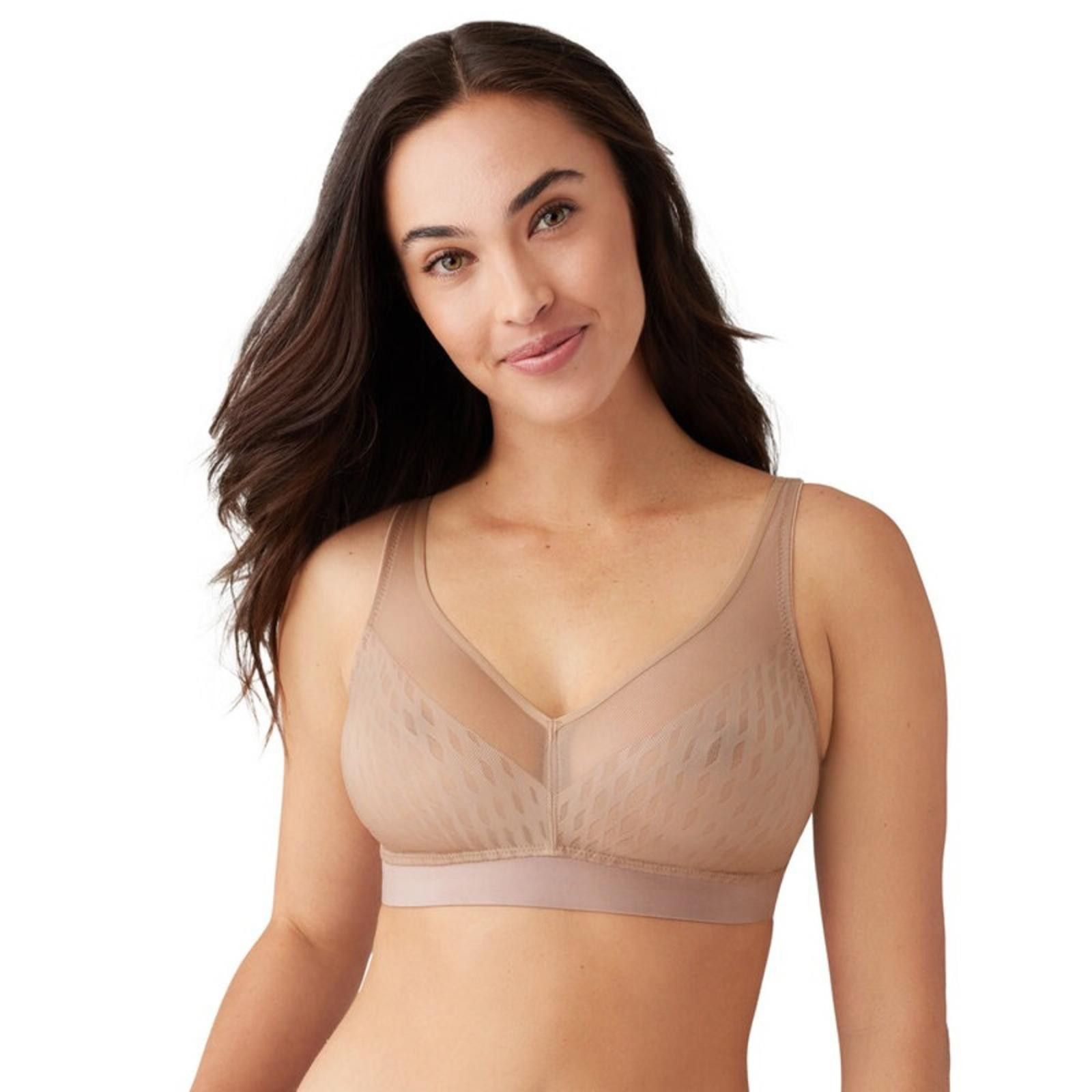 Other NWT Wacoal 42D Seamless Tan Bra Bralette adjustable Size ONE SIZE - 2 Thumbnail