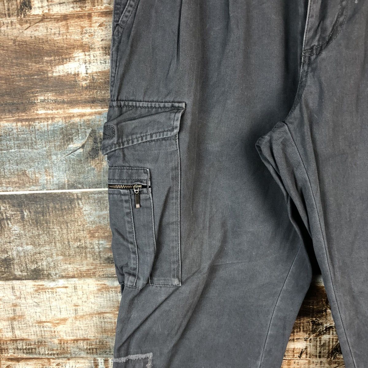 Japanese Brand DLL N Soulation Grey vintage utility Joggers Pants #C064 Size US 26 / EU 42 - 9 Thumbnail
