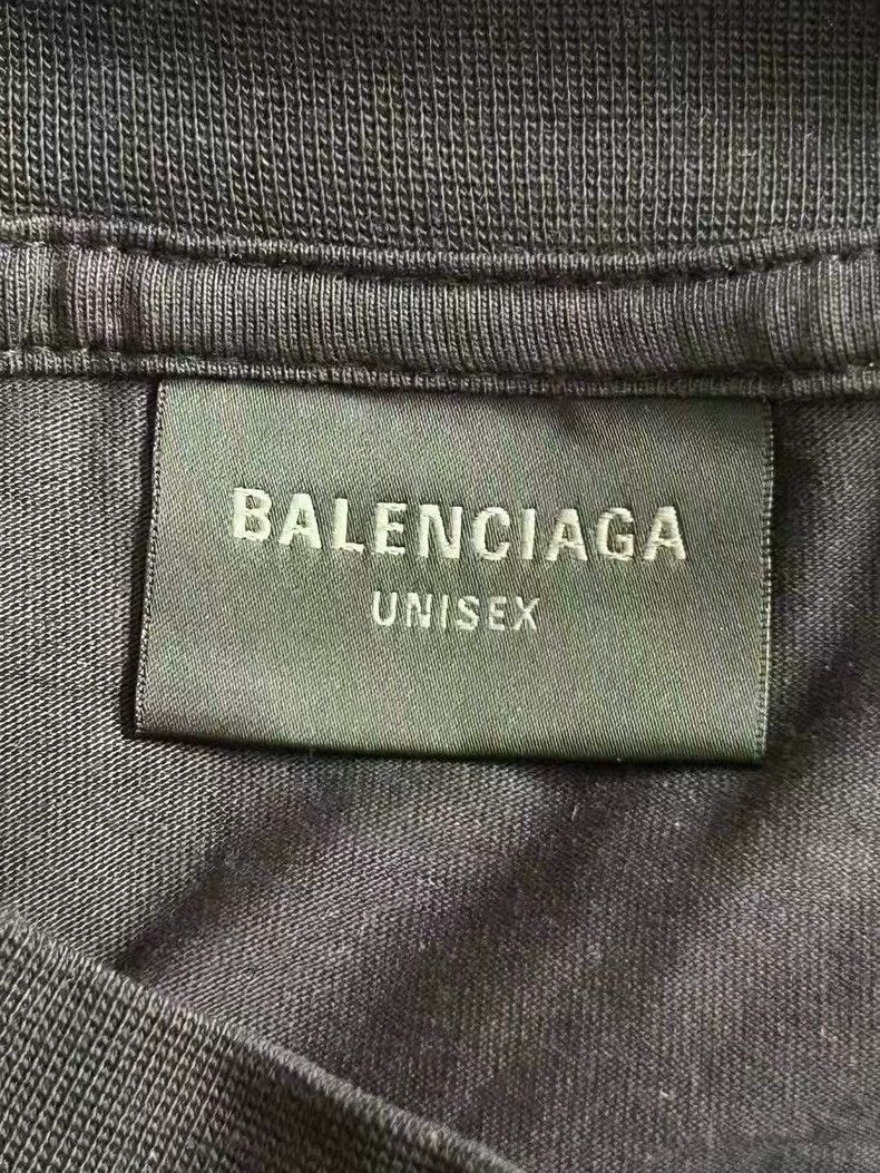 Balenciaga Balenciaga Crayon Graffiti Black Destroyed Phantom Dress Size L / US 10 / IT 46 - 3 Thumbnail