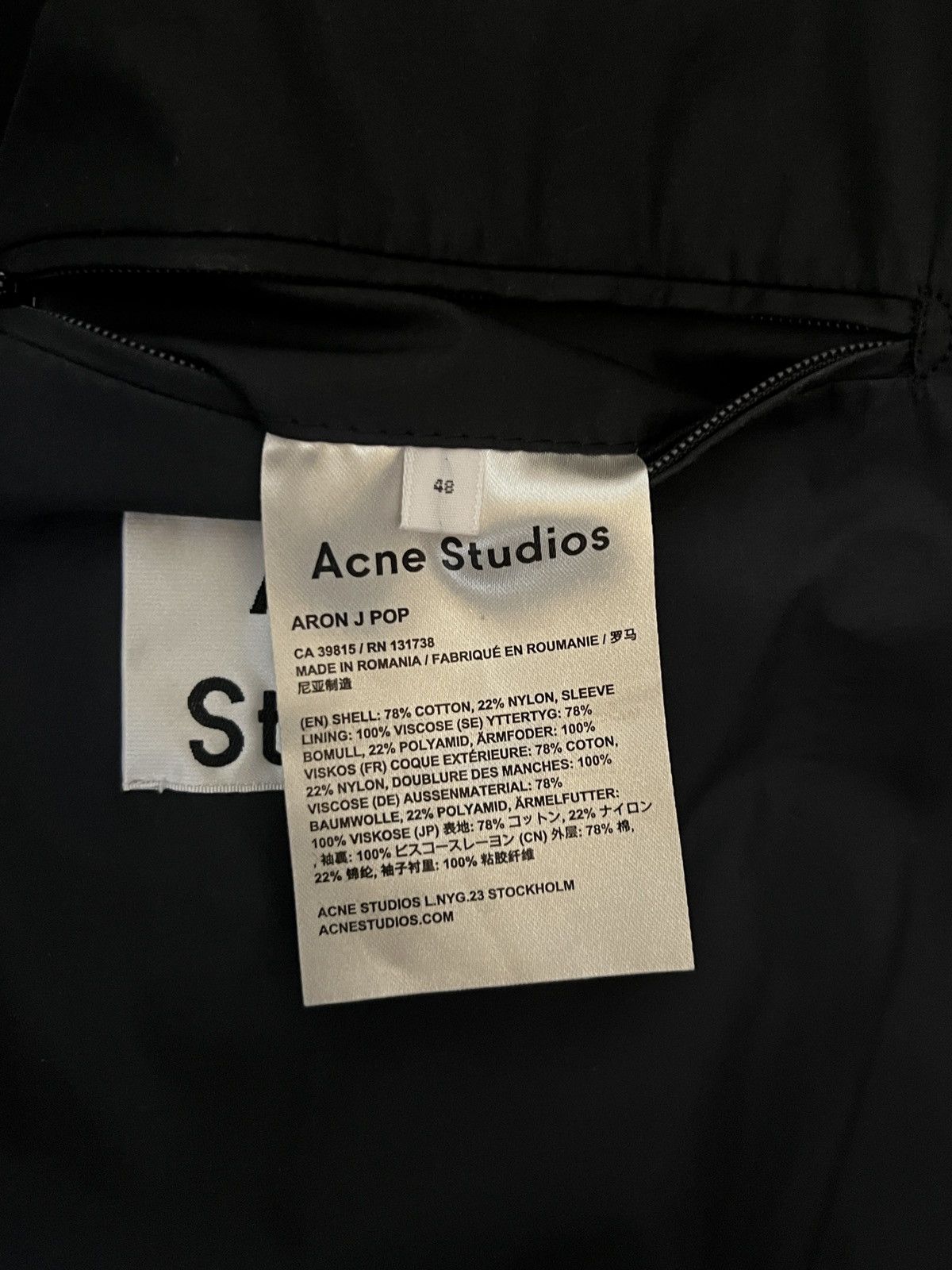 Acne Studios Acne Studios Single Breasted Blazer Size 48R - 5 Thumbnail