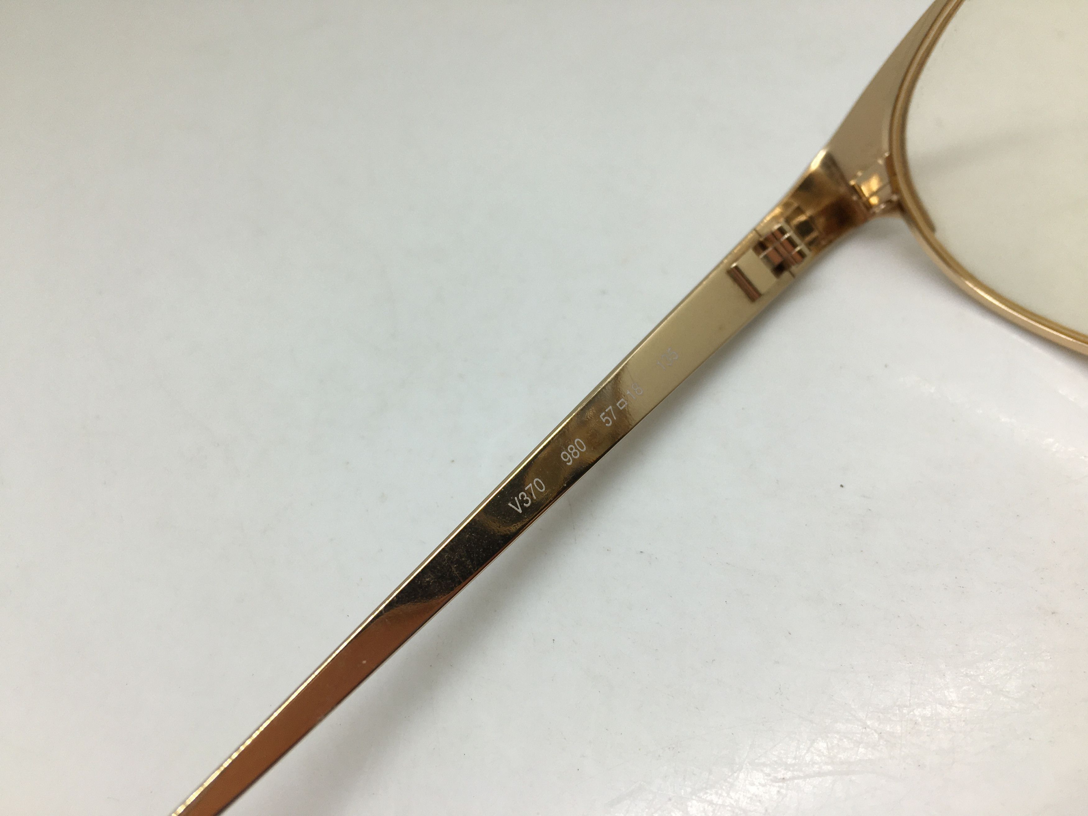 Valentino Vintage Valentino V370 Cat Eye Eyeglasses Frame Italy Size ONE SIZE - 5 Thumbnail