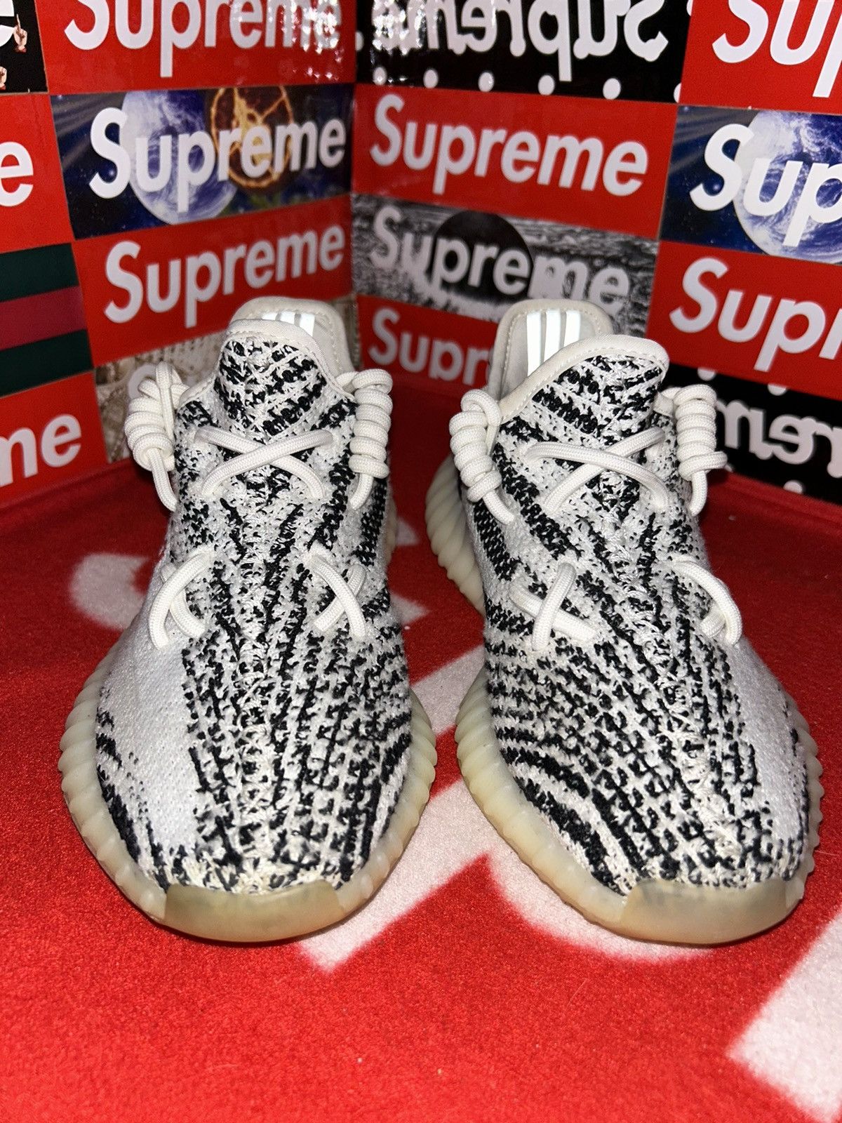 Adidas adidas Yeezy Boost 350 V2 Zebra CP9654 size 4 Size US 5 / EU 37 - 2 Thumbnail