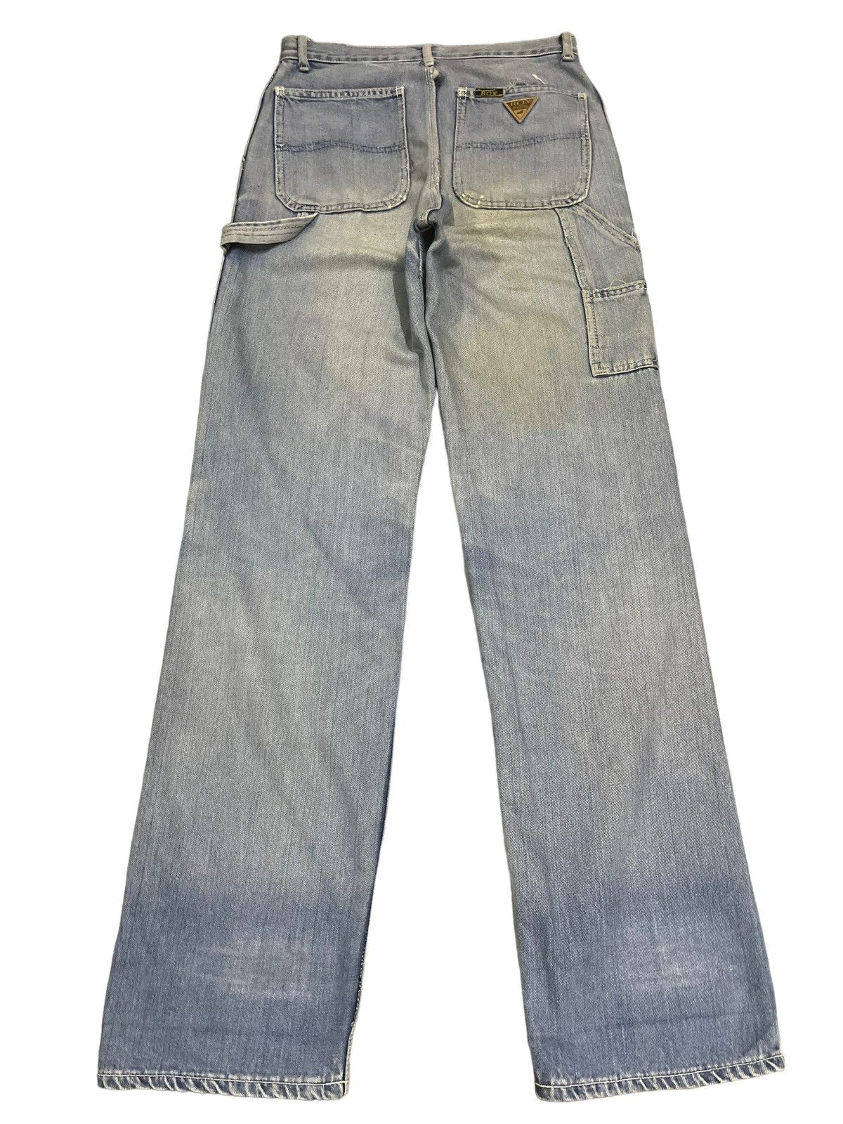 image of Jnco Vintage Blue Wash Carpenter Baggy Jeans, Men's (Size 28)