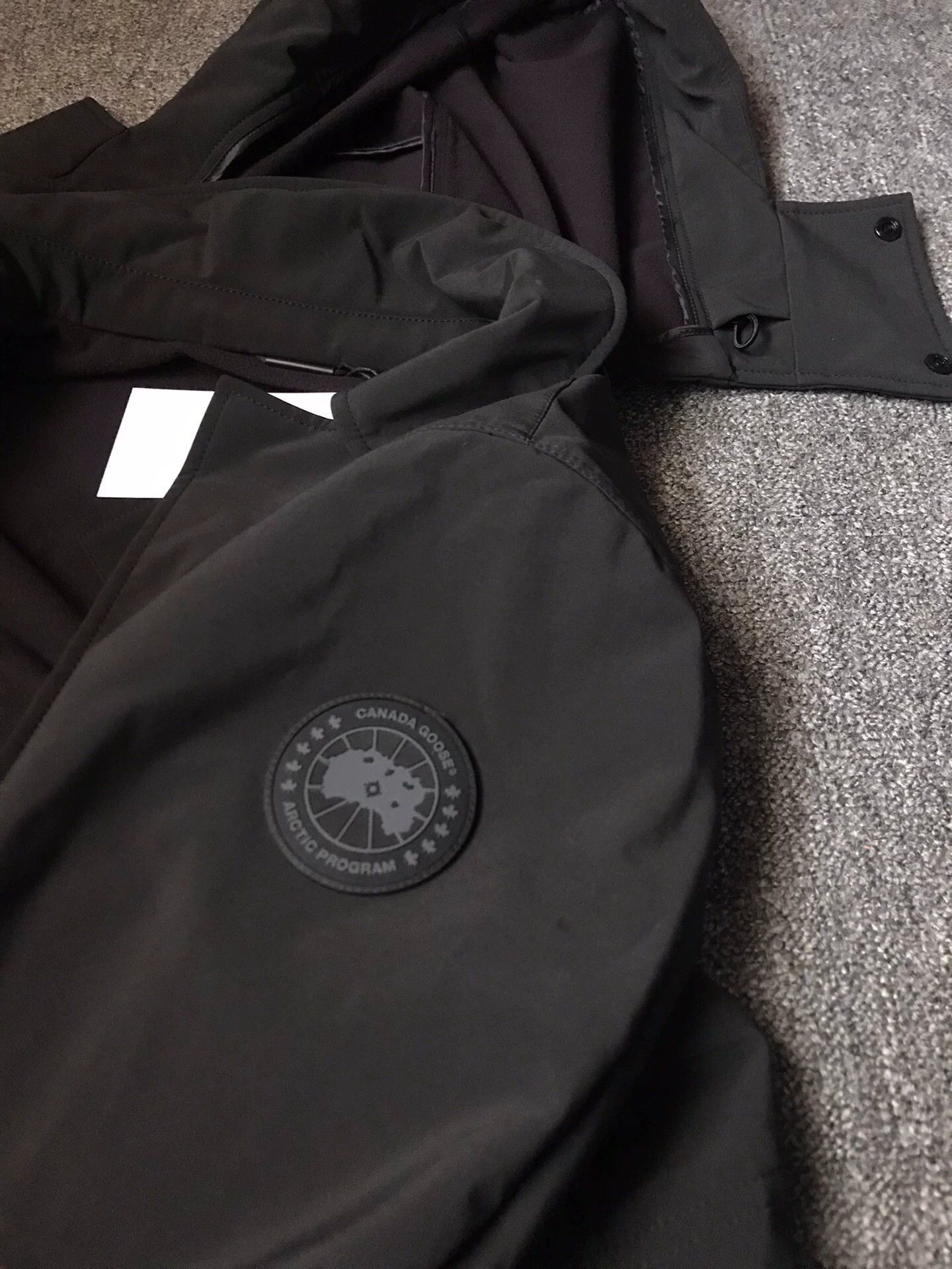 Canada Goose Canada Goose Black Label Mid-Length Black Windbreaker L Size US L / EU 52-54 / 3 - 6 Thumbnail