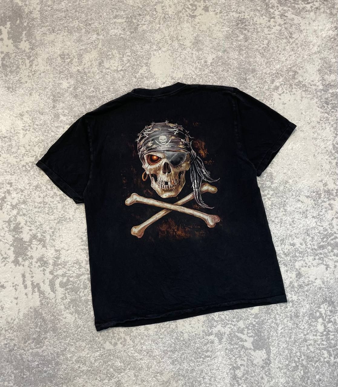 Other Vintage Rock@Tees T-Shirt Mens Black Biker Rock Graphic Size US XL / EU 56 / 4 - 4 Thumbnail