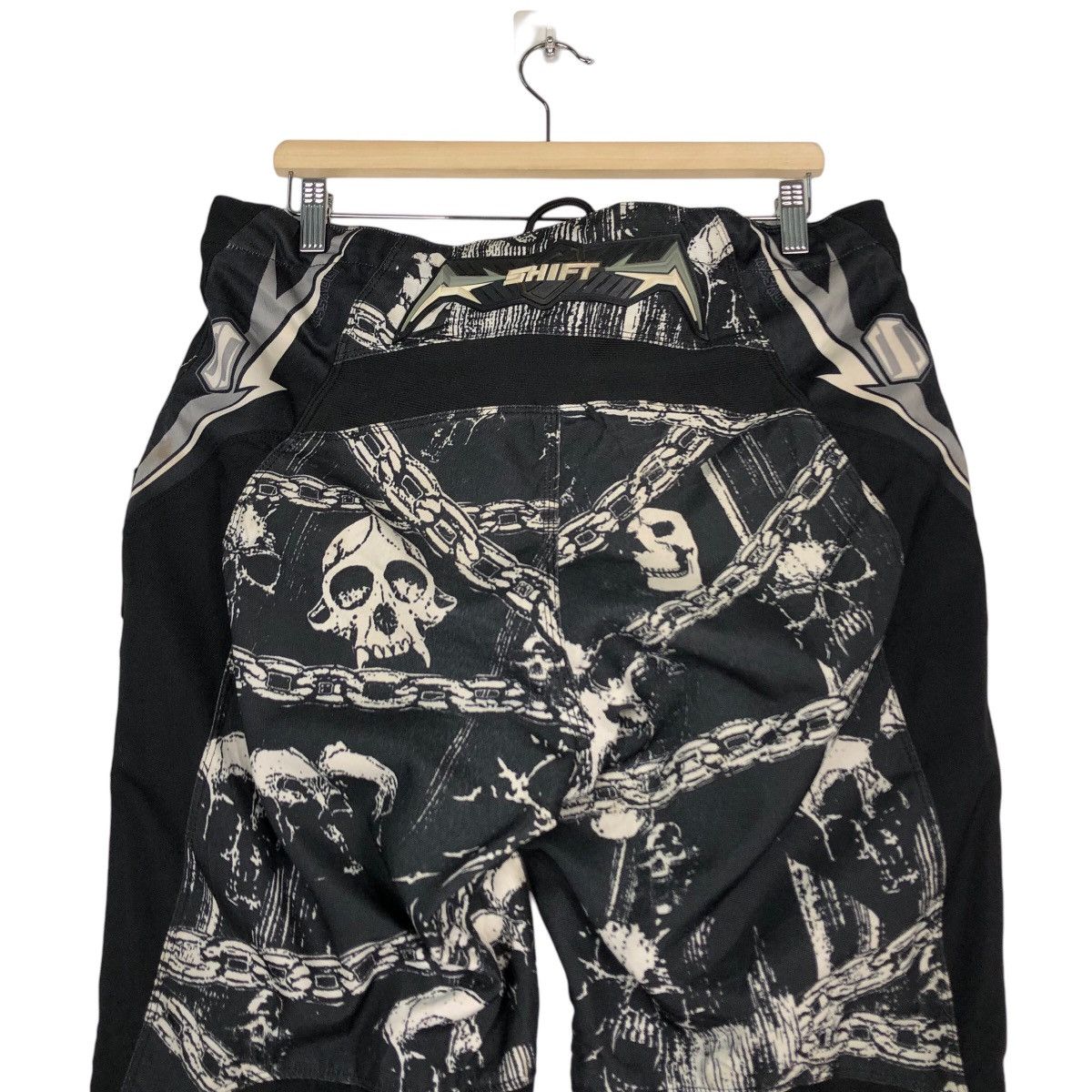 Japanese Brand 🔥Rare Black Shift Racing Motor Cross Pants Over Print Size US 36 / EU 52 - 9 Thumbnail