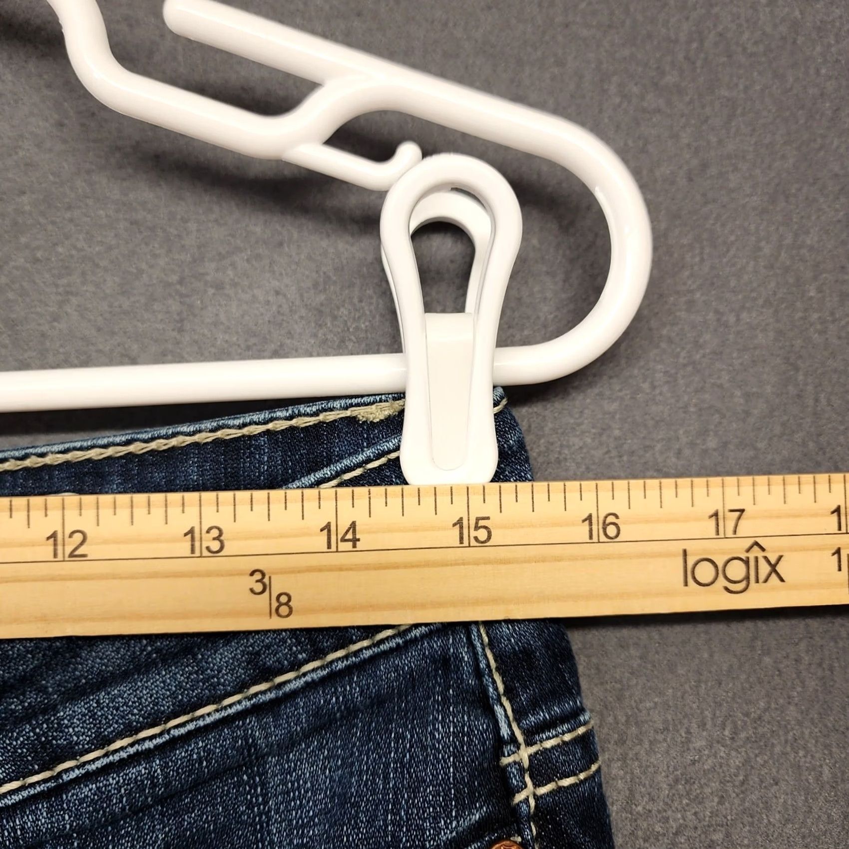 BKE BKE Womens Jeans Payton Size 27 Low Rise Straight Dark Wash Stretch Casual Size 27" / US 4 / IT 40 - 6 Thumbnail