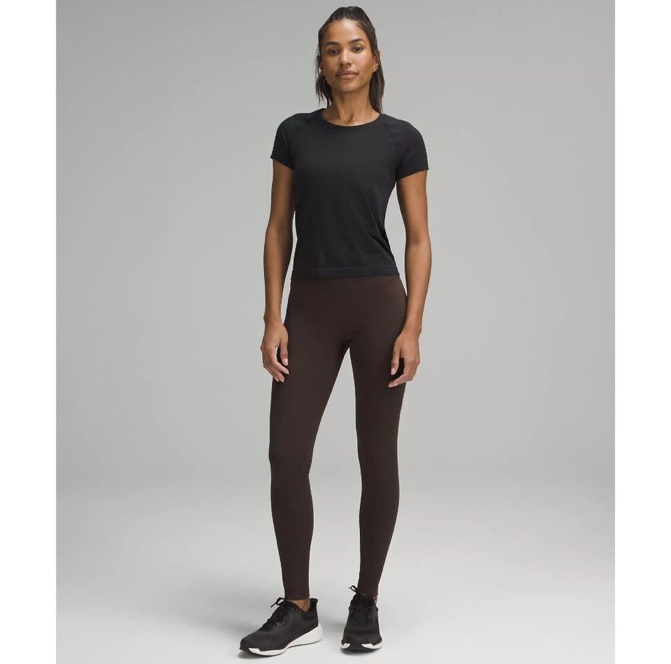 Lululemon Lululemon Wunder Train High-Rise Tight 28" size 4 Espresso Size 27" / US 4 / IT 40 - 6 Thumbnail