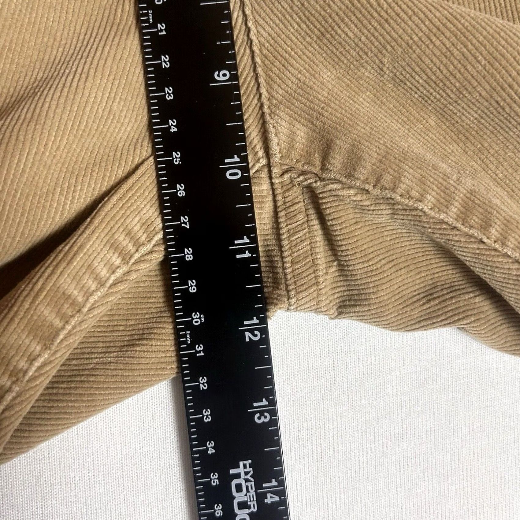 Lands' End Lands' End Corduroy Pants Women's Size 10 Straight Leg Brown Pockets Casual Tan Size 32" / US 10 / IT 46 - 7 Thumbnail