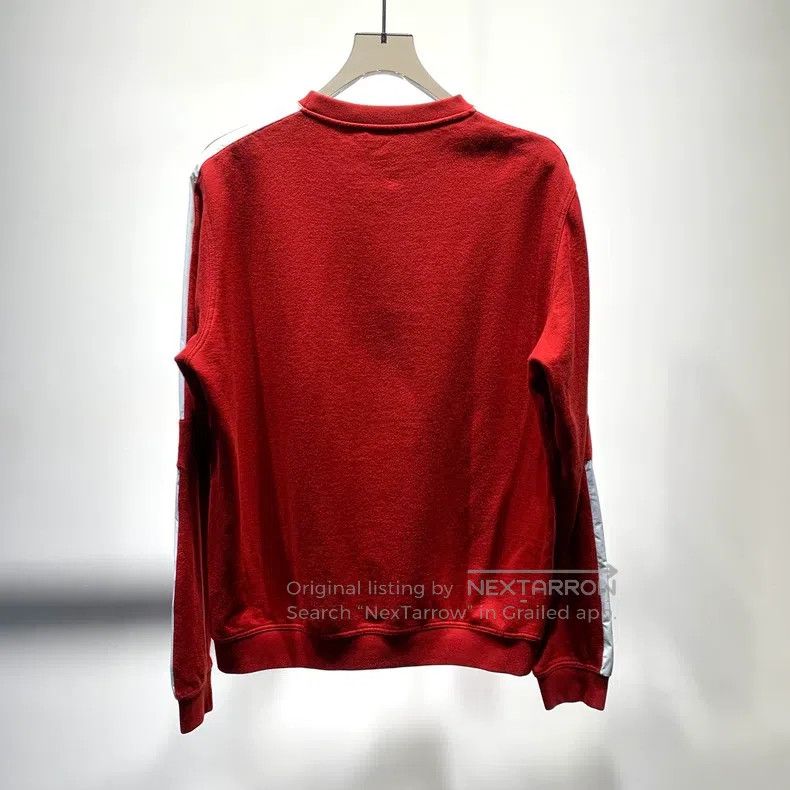 Hermes Hermes Classic Nylon Patched Round Neck Long Sleeve Sweats Size US L / EU 52-54 / 3 - 7 Thumbnail