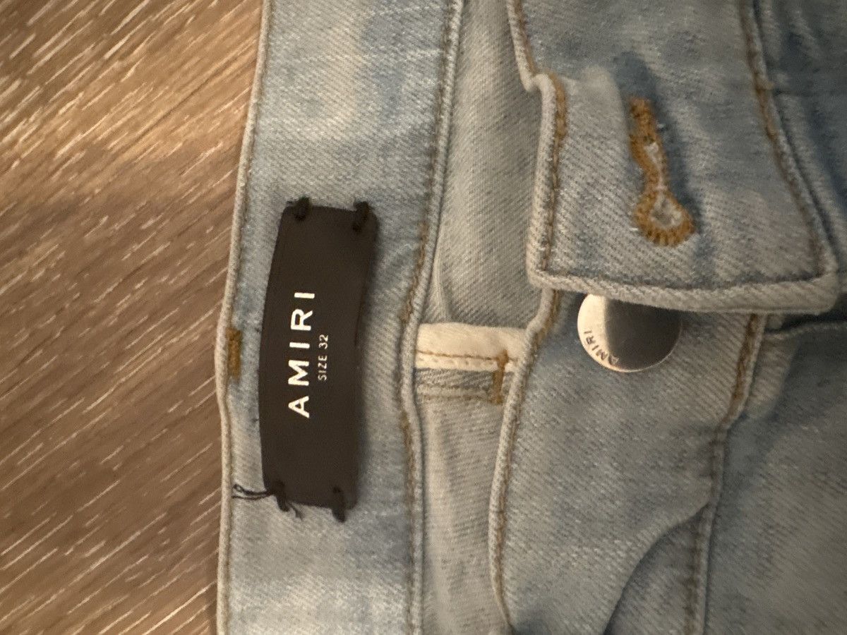 Amiri Denim Blue Amiri Jeans Size US 32 / EU 48 - 2 Thumbnail