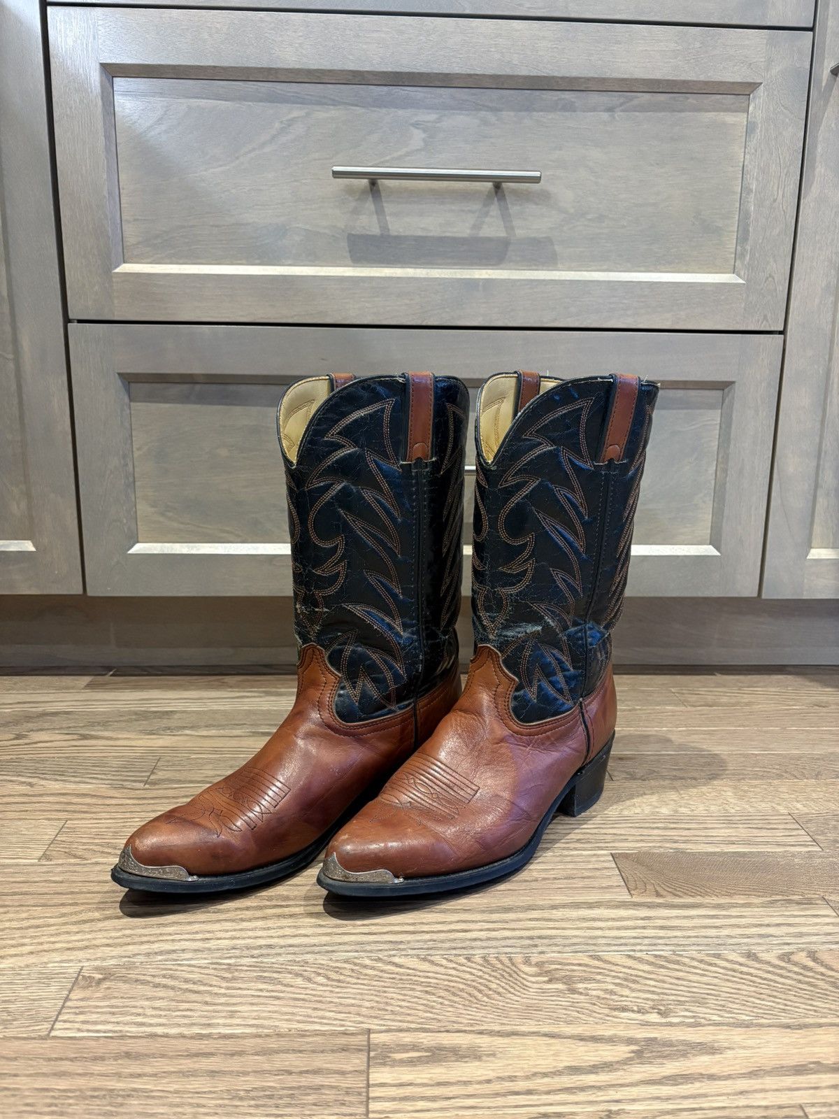 Durango Durango Vintage Cowboy Boots 1990 Size US 11.5 / EU 44-45 - 1 Thumbnail