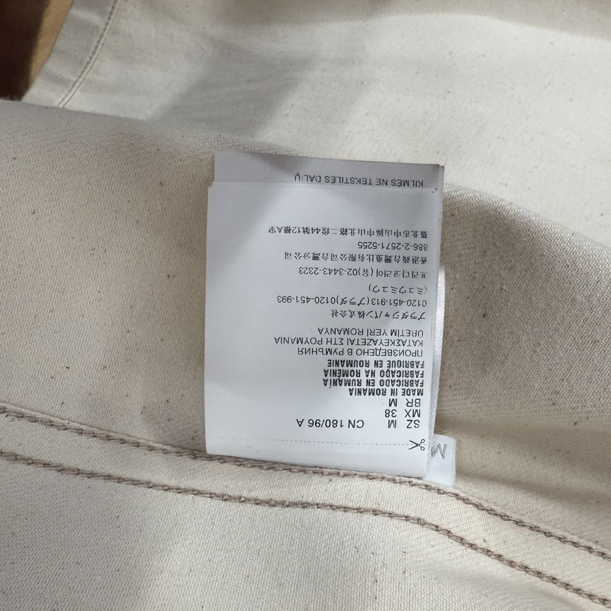 Prada Prada beige denim shirt with triangle logo, size M. Size US M / EU 48-50 / 2 - 6 Thumbnail