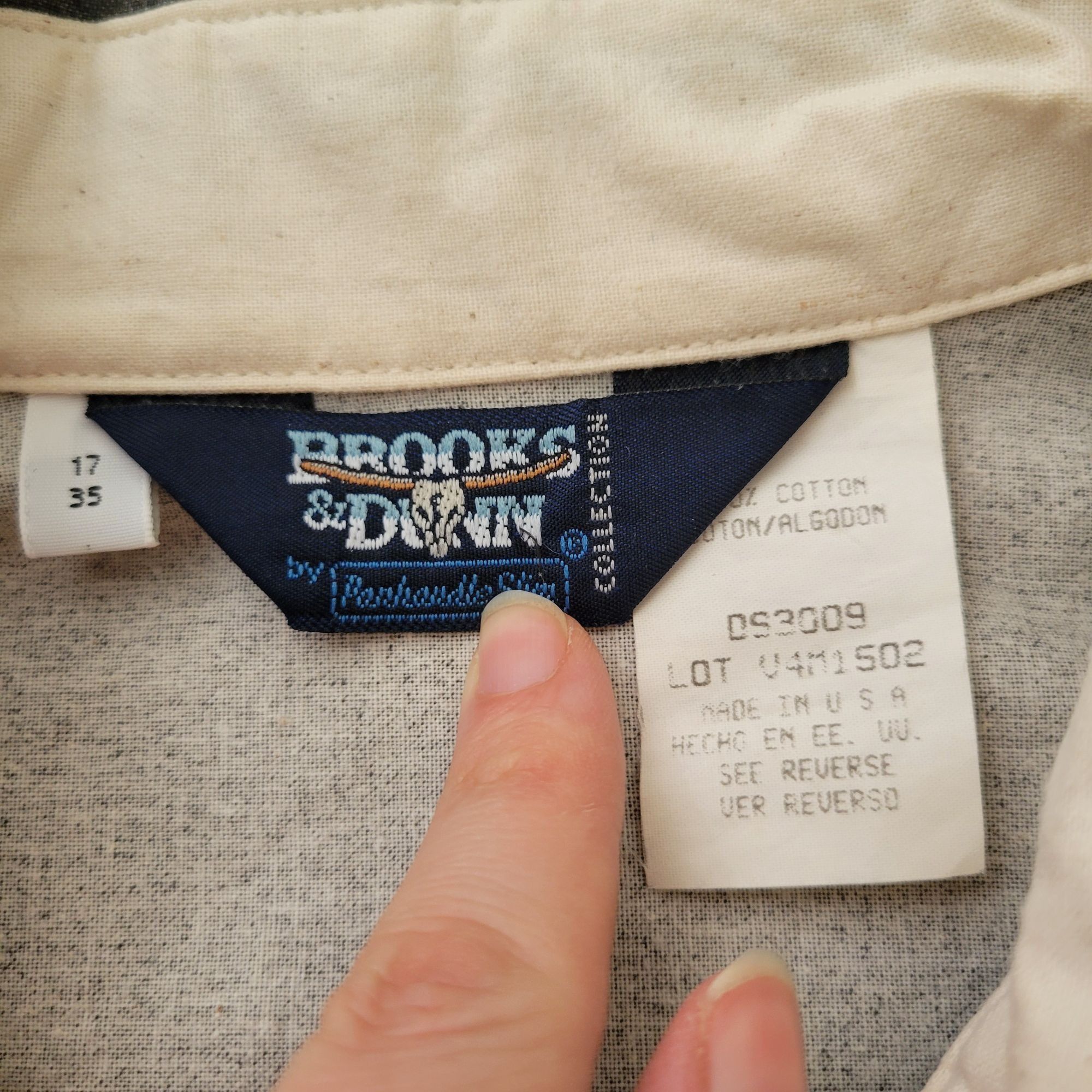 Vintage Panhandle Slim Vintage Brooks Dunn Western Shirt Button Up A Size US XL / EU 56 / 4 - 3 Thumbnail