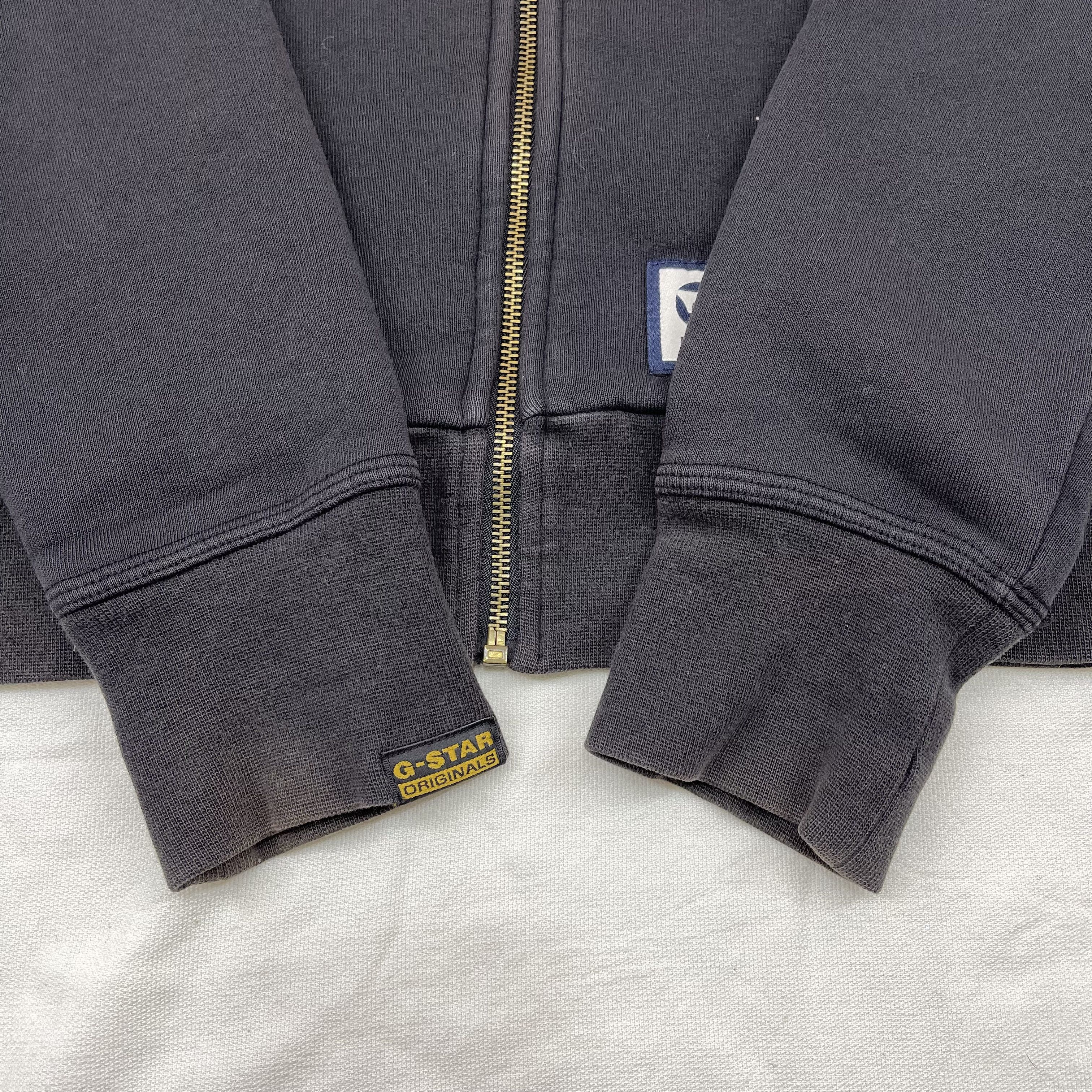G-Star G STAR RAW DENIM Zipper Hoodie #1153/AO Size US S / EU 44-46 / 1 - 8 Thumbnail