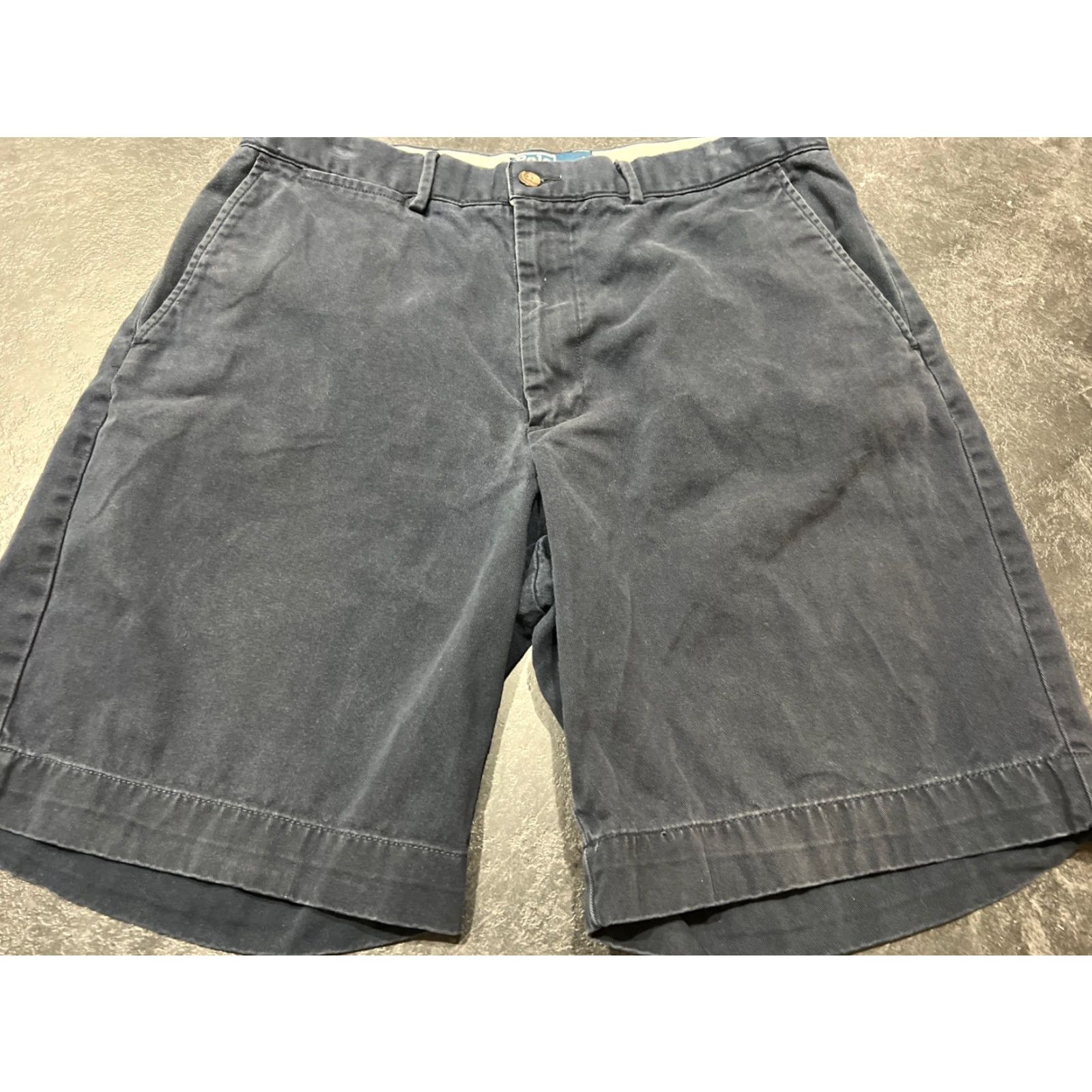Polo Ralph Lauren VINTAGE Polo Ralph Lauren Men’s Chino Shorts 32 Blue Flat Front Casual Pants Size US XS / EU 42 / 0 - 2 Thumbnail