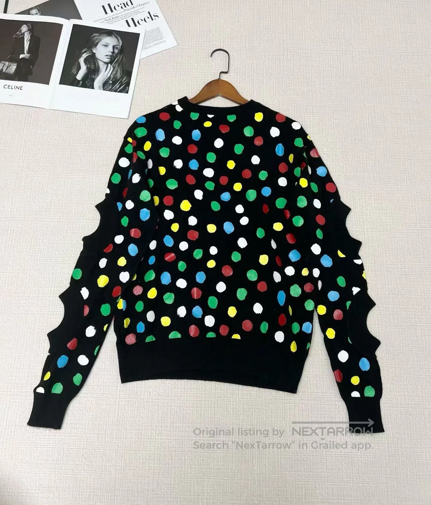 Louis Vuitton Louis Vuitton Colorful Polka Dot Sweater. Size M / US 6-8 / IT 42-44 - 1 Thumbnail