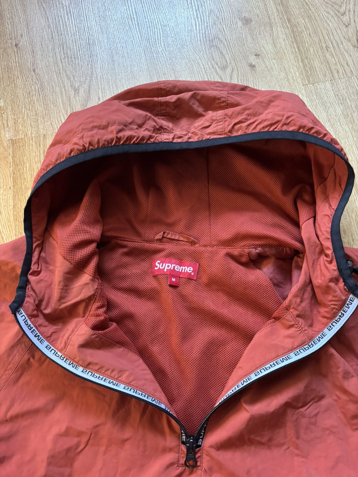 Supreme CRAZY SUPREME HANORAC With a reflective logo Size US M / EU 48-50 / 2 - 20 Thumbnail