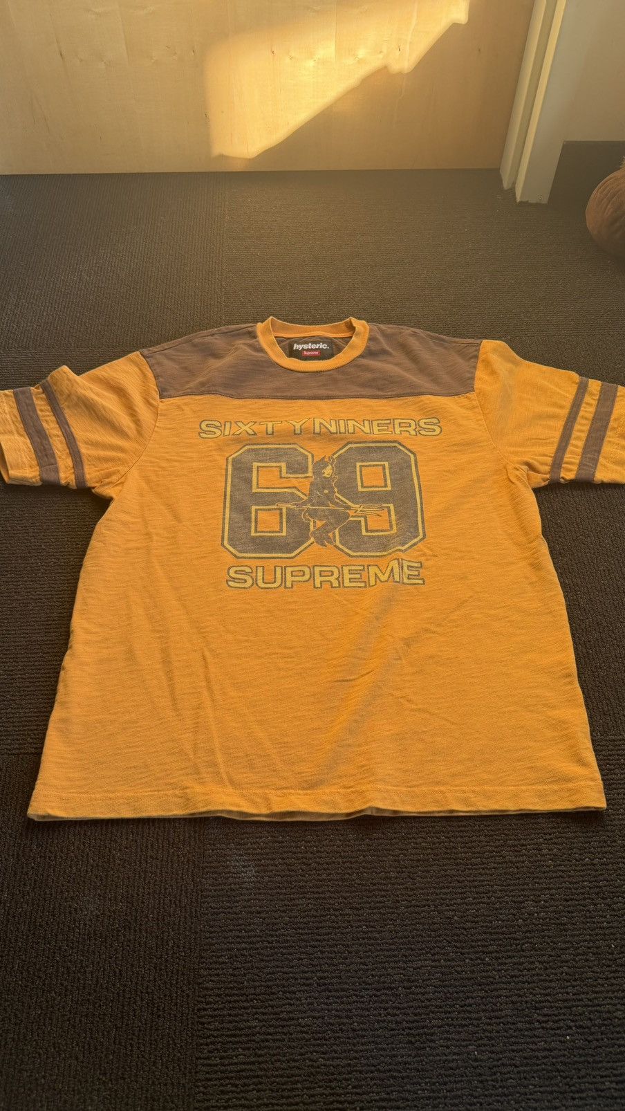 Hysteric Glamour × Supreme Supreme hysteric glamour 69 Football top (Light orange) (M) Size US M / EU 48-50 / 2 - 1 Thumbnail