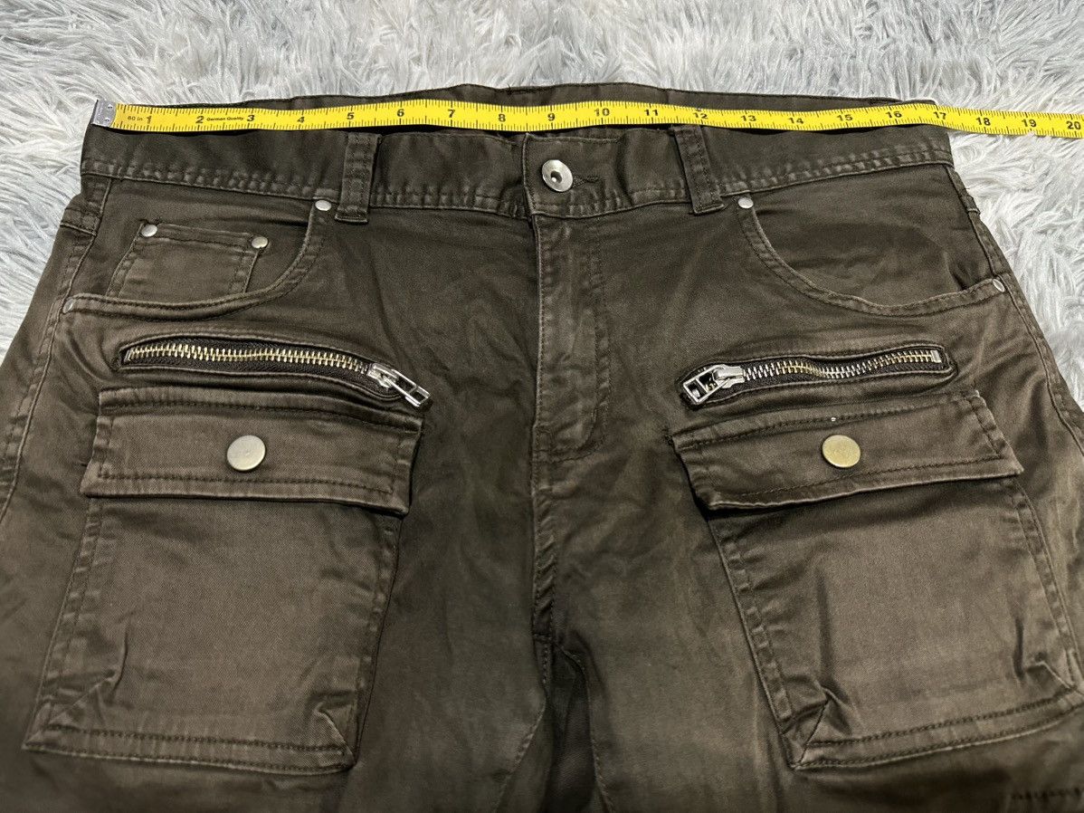 semanticdesign 🔥Sick Y2K Semantic Design Multi Pockets Cargo Pants Zipper Size US 34 / EU 50 - 12 Thumbnail