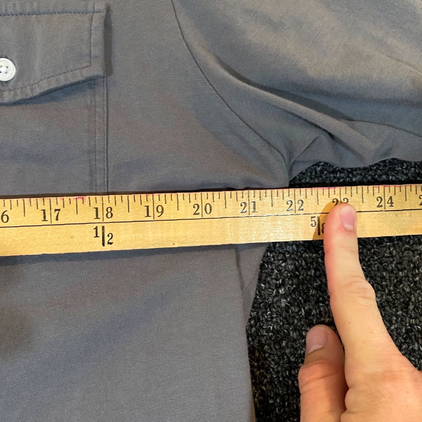 Vintage Criquet Polo Shirt Mens Large Gray Texas Whiskey Golf Casual S/S Peru Size US L / EU 52-54 / 3 - 6 Thumbnail