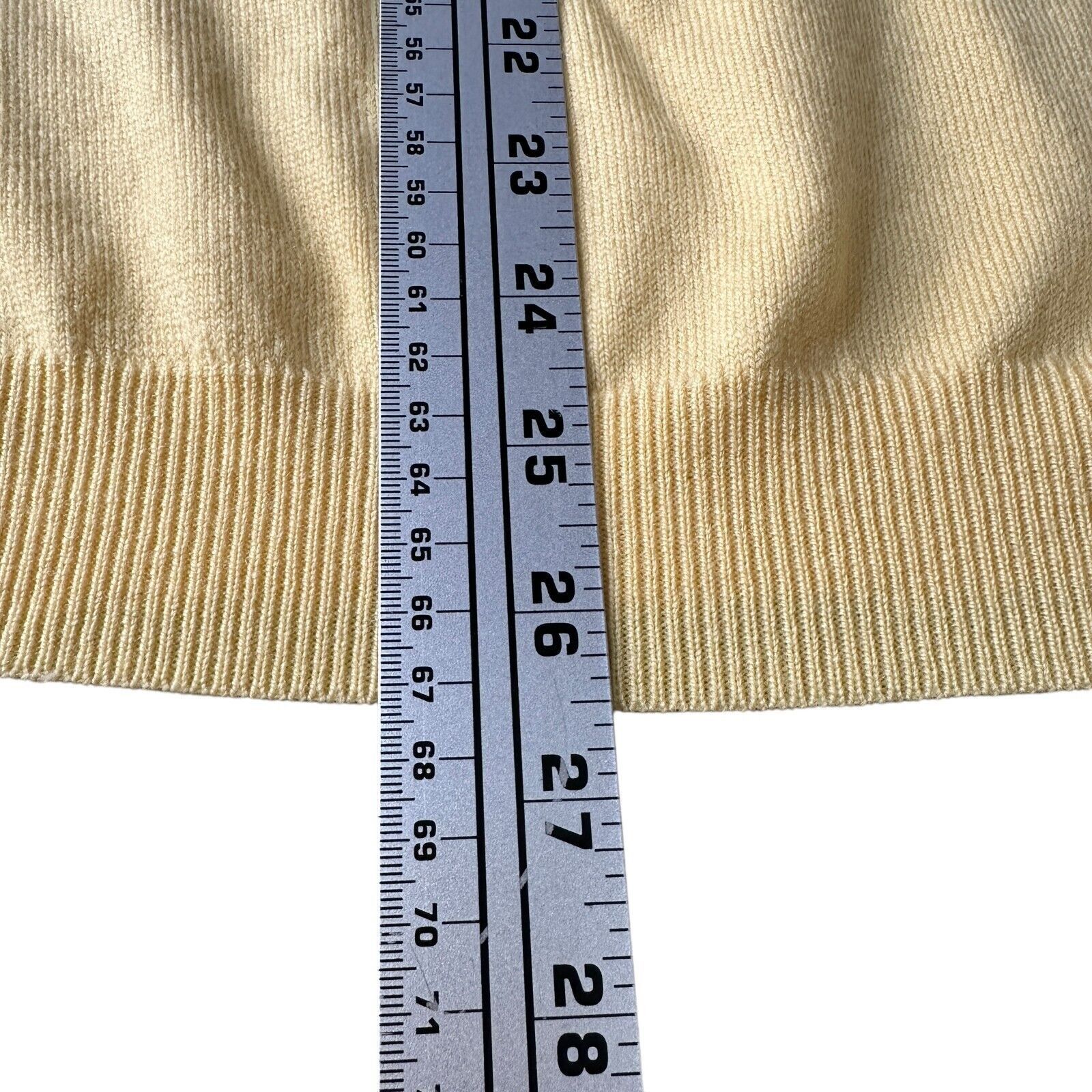 Brooks Brothers Brooks Brothers Sweater Men’s Large Yellow V-Neck Pullover Size US L / EU 52-54 / 3 - 9 Thumbnail