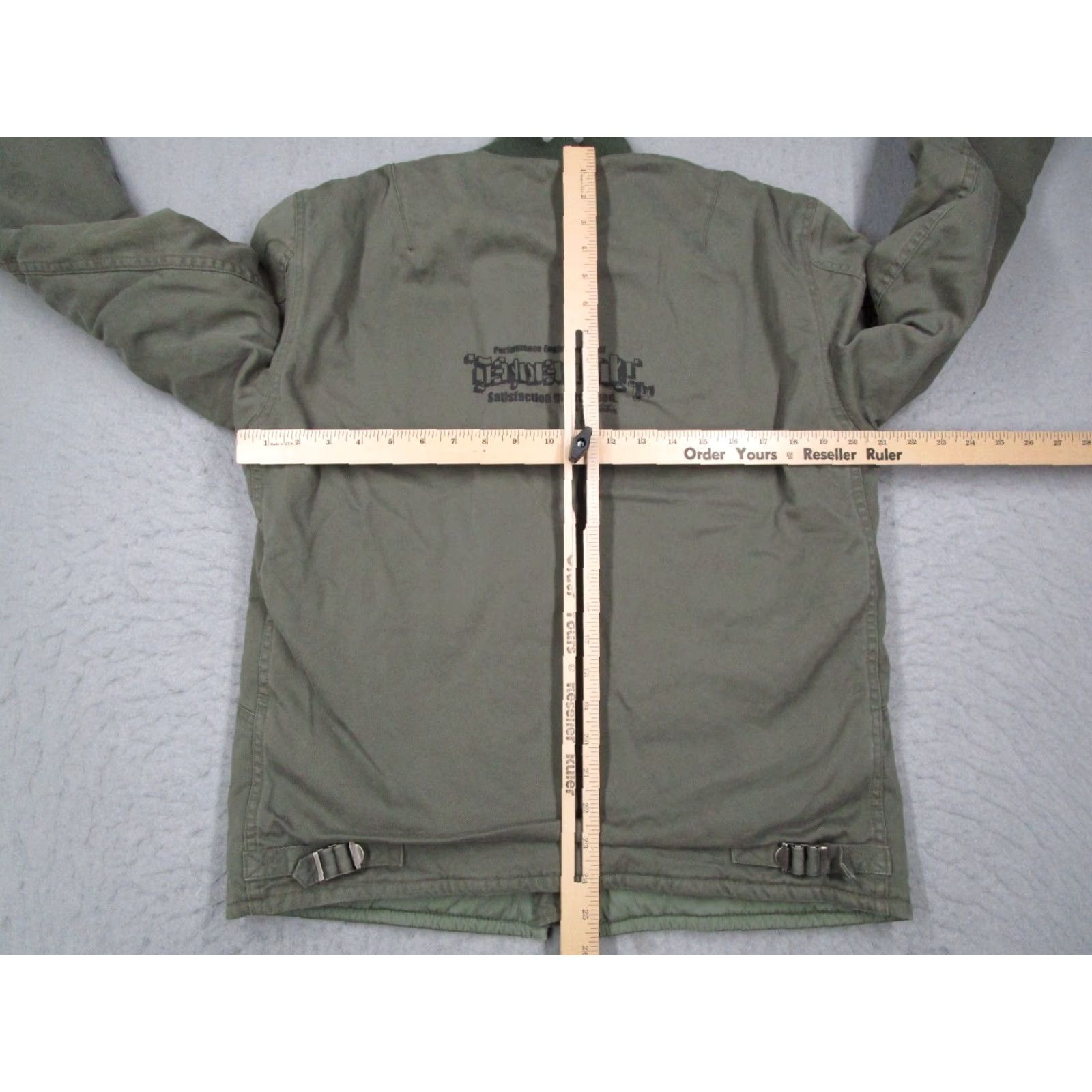 Tenderloin VINTAGE TENDERLOIN Military Jacket Men Medium Green Cotton Canvas Full Zip Insulated Casual Outerwear Made in Japan Size US M / EU 48-50 / 2 - 7 Thumbnail