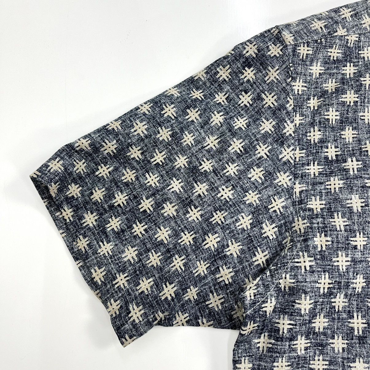 Sugar Cane × Toyo Enterprises Sugar Cane Pattern Indigo Backwards Shirt Size US L / EU 52-54 / 3 - 9 Thumbnail