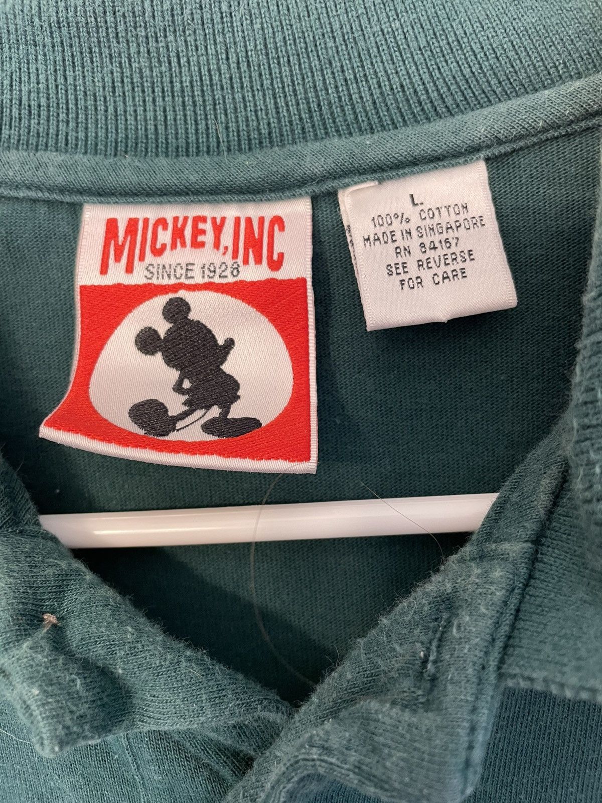 Disney × Mickey Mouse × Vintage Mickey Mouse didn’t polo Size US L / EU 52-54 / 3 - 3 Thumbnail