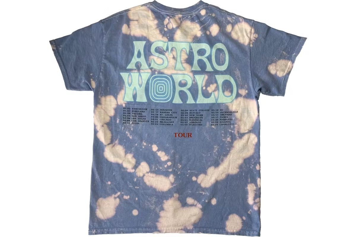 Travis Scott Astroworld Tour Astronaut Tee Size US M / EU 48-50 / 2 - 2 Thumbnail