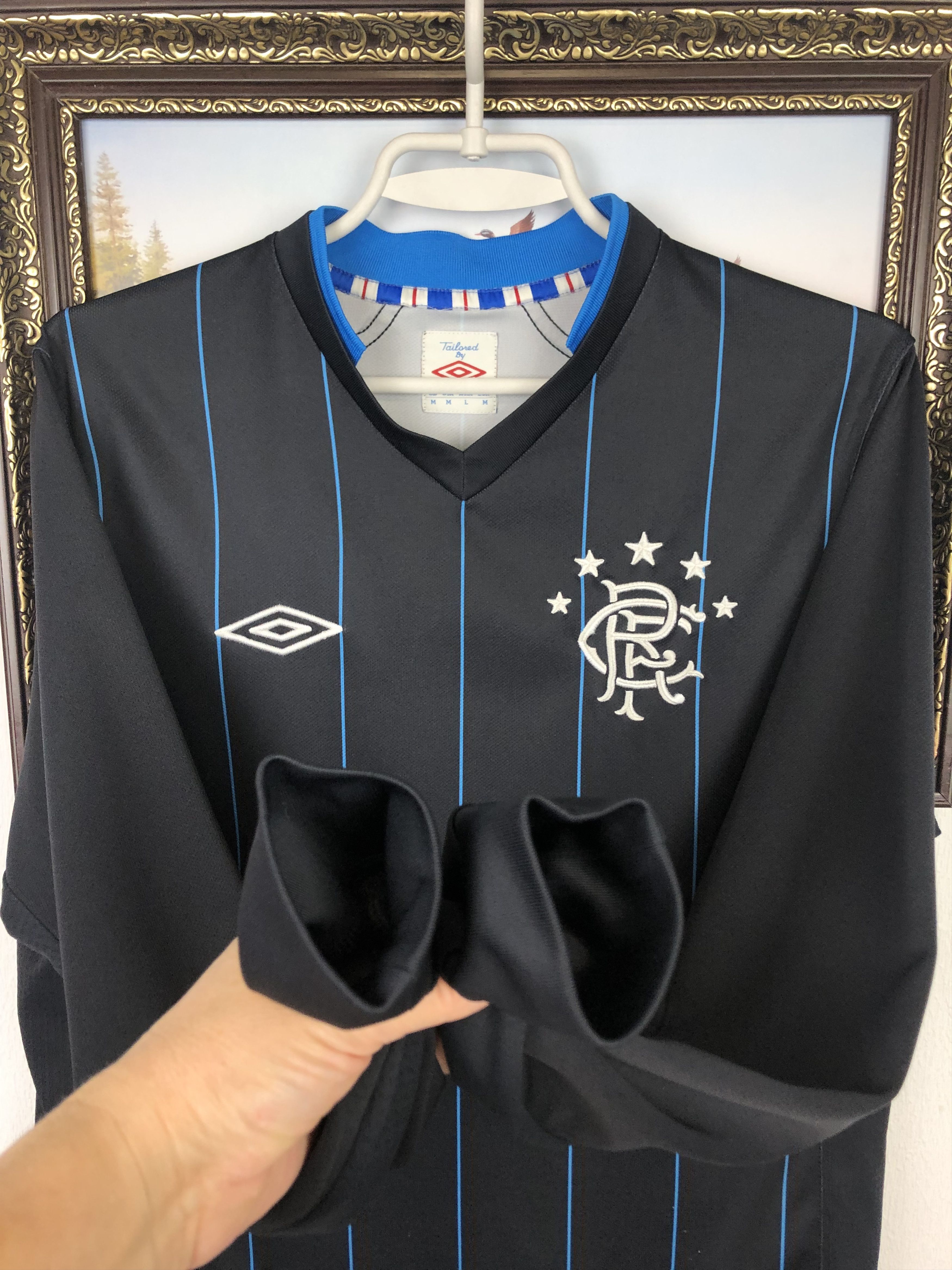 Vintage Rangers football shirt 2012 Soccer Umbro Long Sleeve Jersey Size US M / EU 48-50 / 2 - 4 Thumbnail