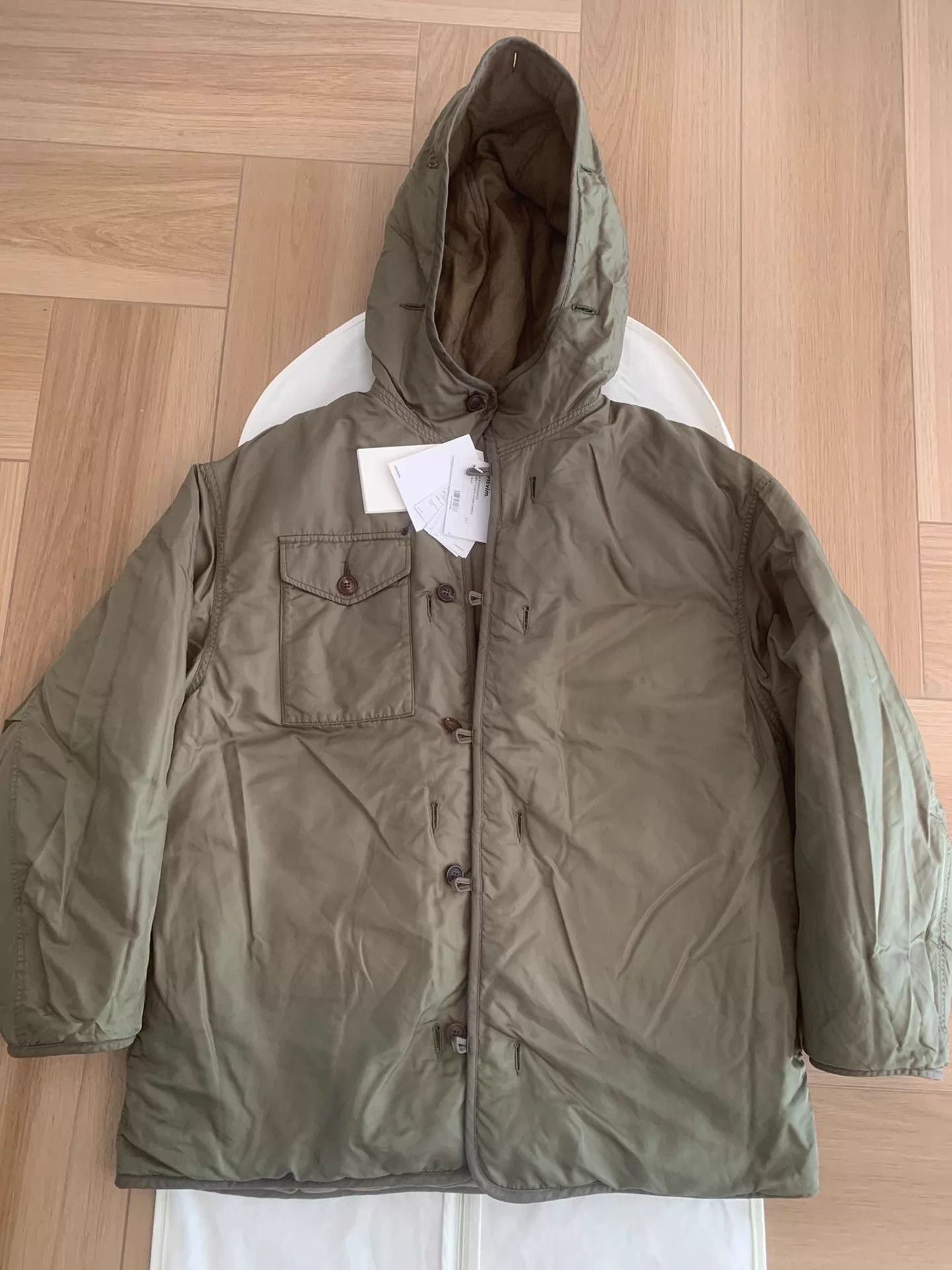 Visvim VISVIM 25AW GREELY CORPS Down Parka Olive 4 Size US XL / EU 56 / 4 - 1 Thumbnail