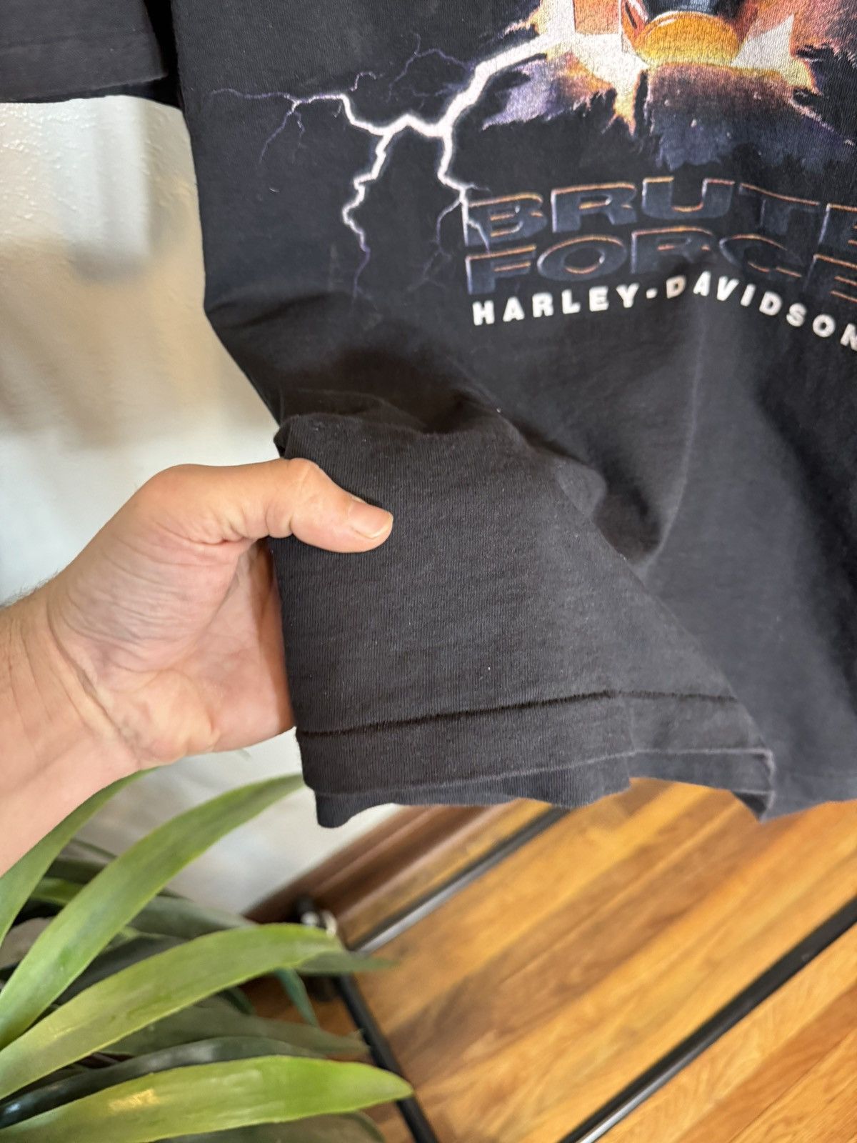 Harley Davidson × Vintage Vintage Harley Davidson Shirt Size US XL / EU 56 / 4 - 7 Thumbnail