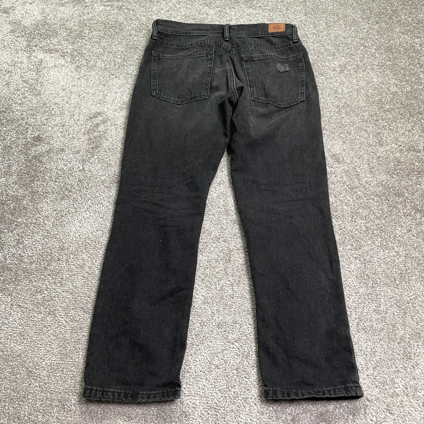Bdg BDG Jeans Slim Taper Fit Men's 30x30 Black Distressed Denim USA Classic Size US 30 / EU 46 - 2 Thumbnail