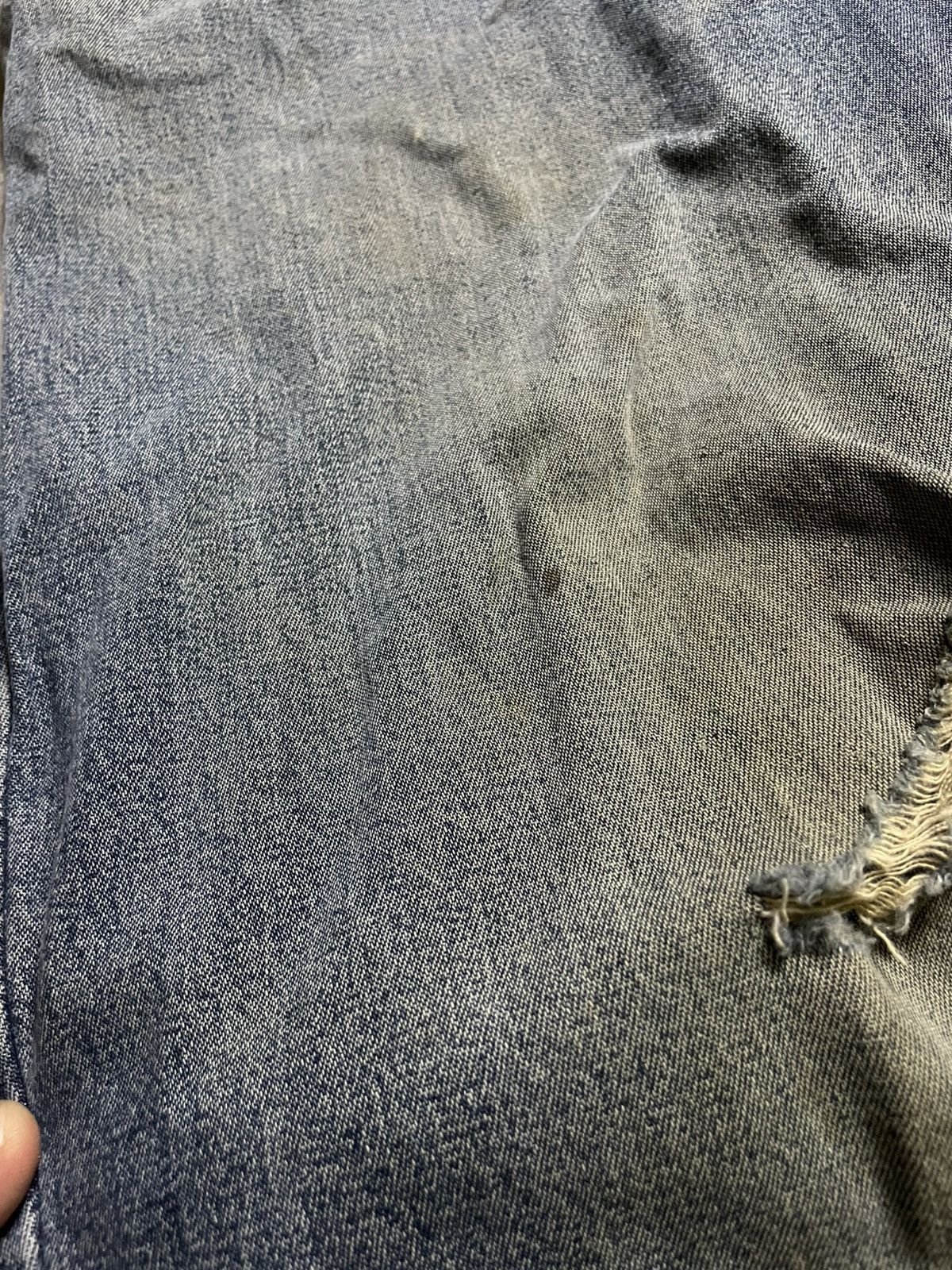 If Six Was Nine × Le Grande Bleu (L.G.B.) × Tornado Mart Distressed Work Denim Angelo Litric Cut & Burn IfSixWasNine Size US 32 / EU 48 - 5 Thumbnail