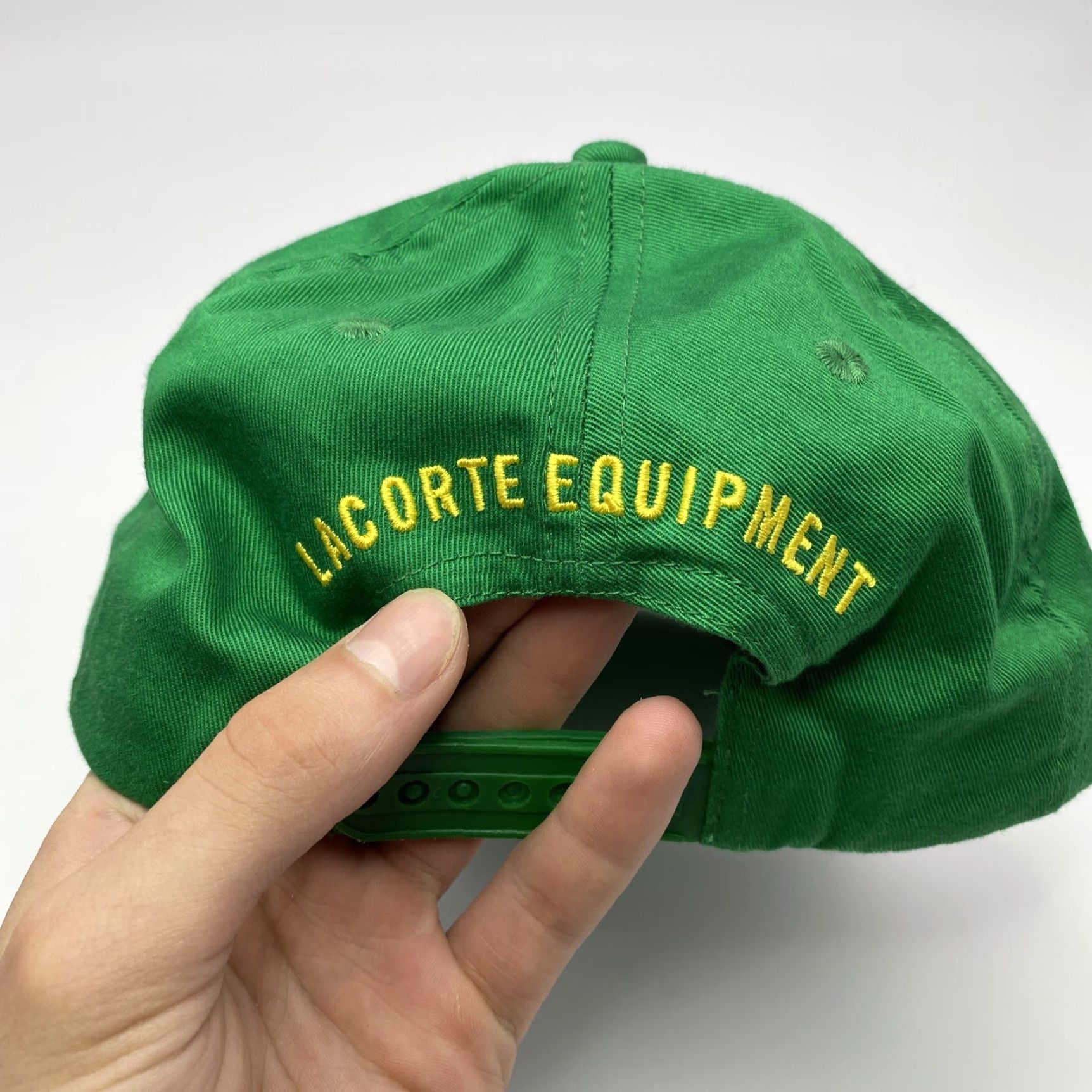 John Deere CARY FRANCIS JOHN DEERE LOGO BASEBALL CAP HAT ADJUSTABLE GREEN FARMING TRACTOR MEN'S Size ONE SIZE - 4 Thumbnail