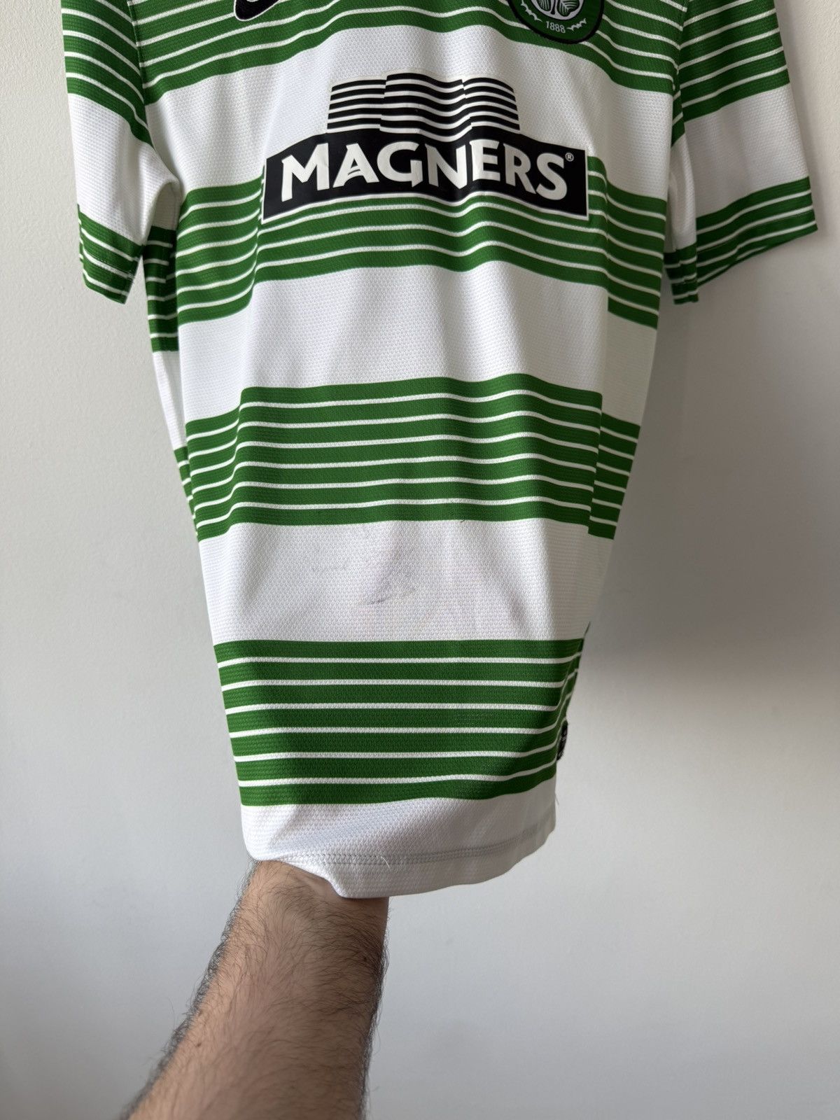 Nike × Vintage Nike Celtic 2013/2014 Amido #17 League Champions Home Jersey Size US S / EU 44-46 / 1 - 6 Thumbnail