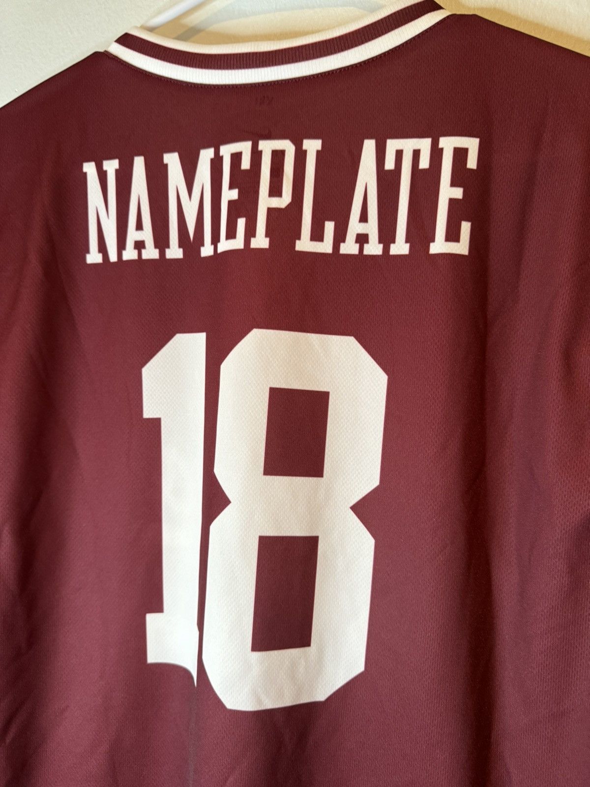 Nike NEW Nike Dri-fit Stanford Baseball Jersey Large Sample #18 Size US L / EU 52-54 / 3 - 8 Thumbnail