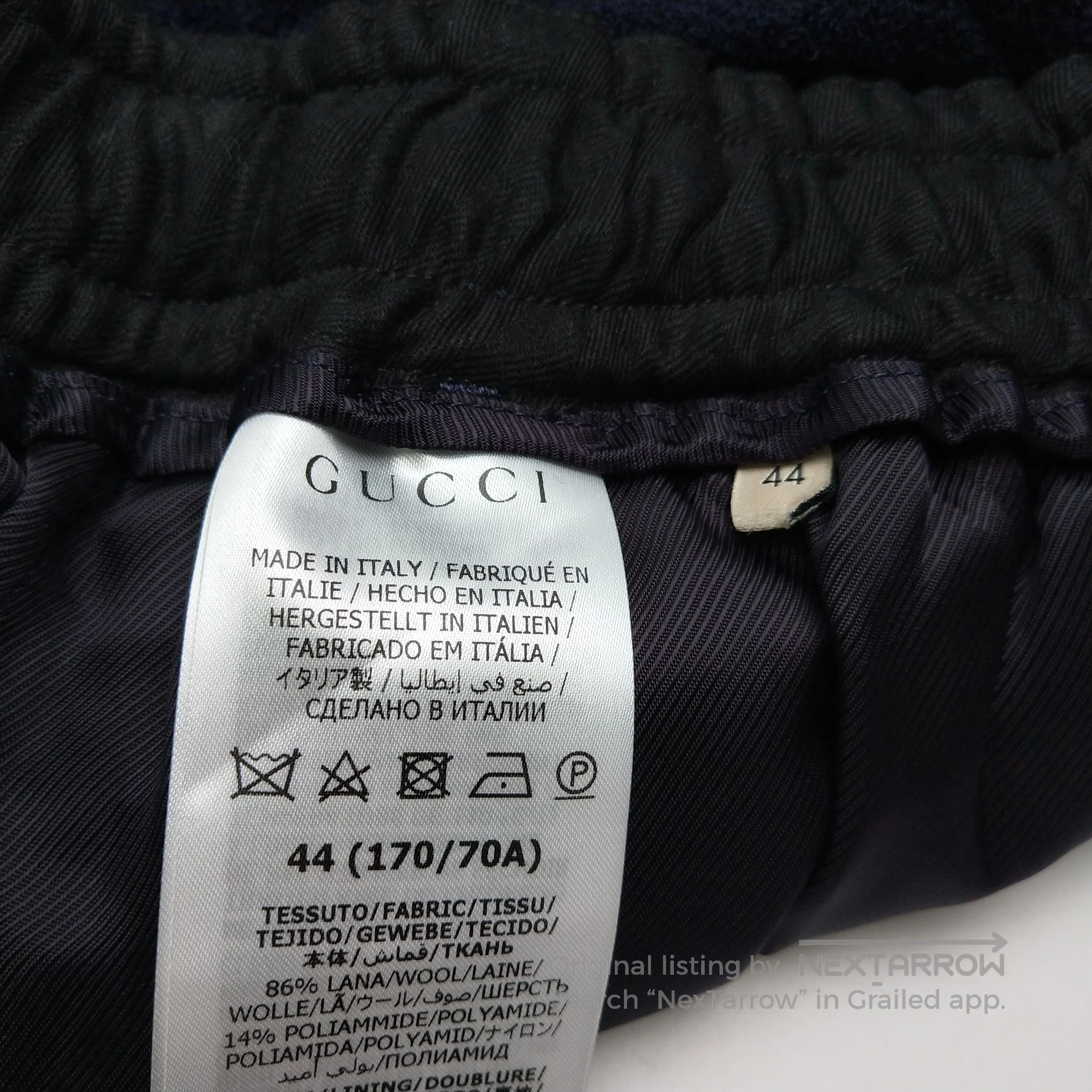 Gucci Gucci Wool Blend Interlocking GG Elastic Waist Shorts XS. Size US 44 / EU 60 - 7 Thumbnail