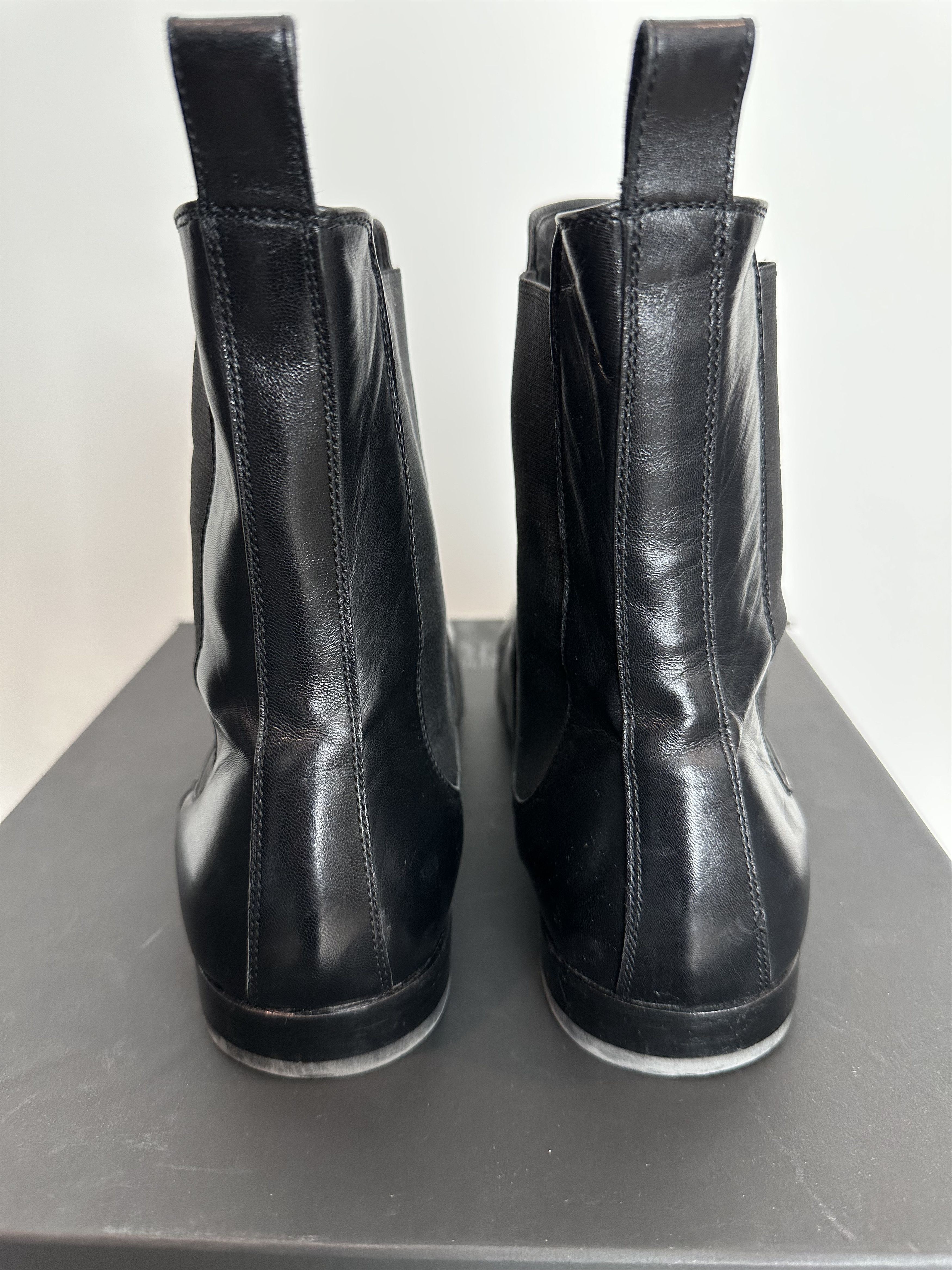 Gianfranco Ferre Ferre Black Chelsea Boots Size US 10 / EU 43 - 4 Thumbnail