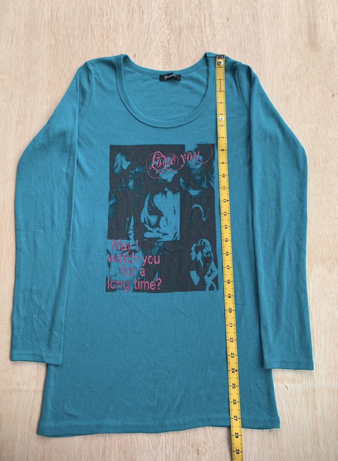 Hysteric Glamour × If Six Was Nine × Japanese Brand Pink cat Phototee Ifsixwasnine style Longsleeve Size M / US 6-8 / IT 42-44 - 9 Thumbnail