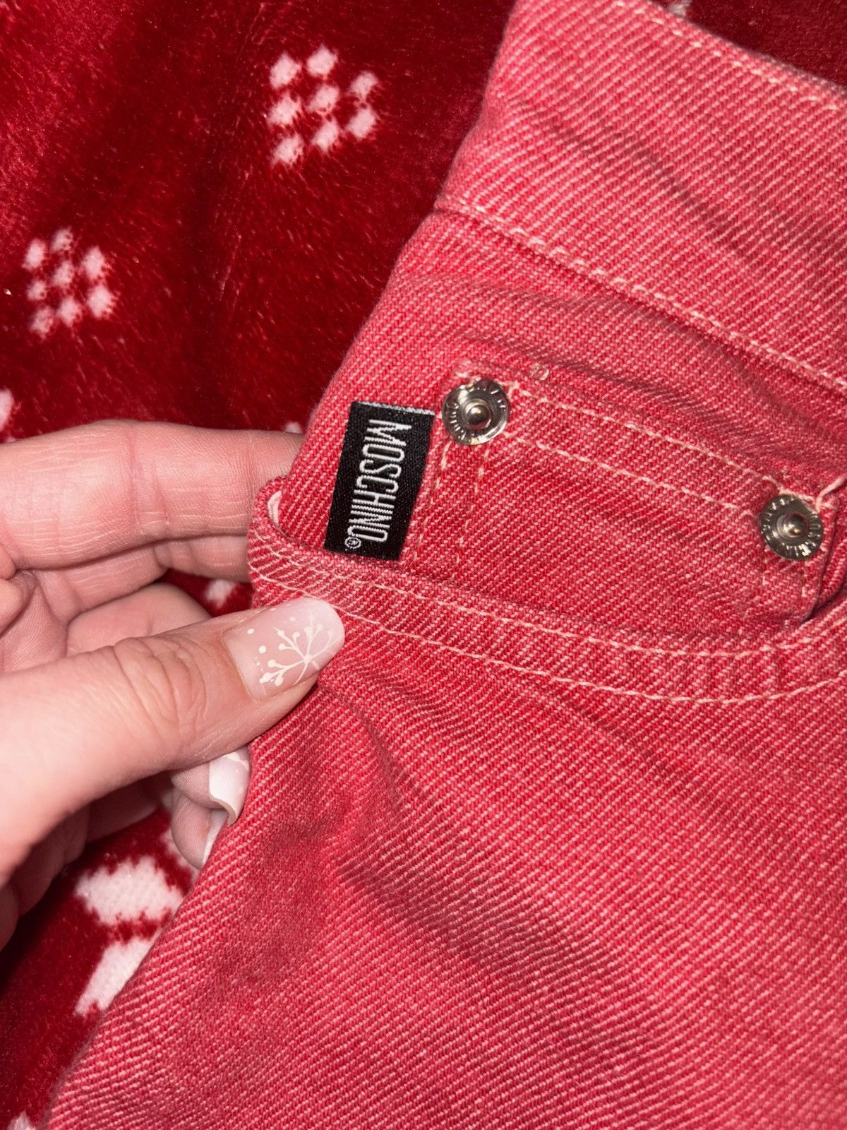 Moschino Red moschino shorts Size 28" / US 6 / IT 42 - 4 Thumbnail