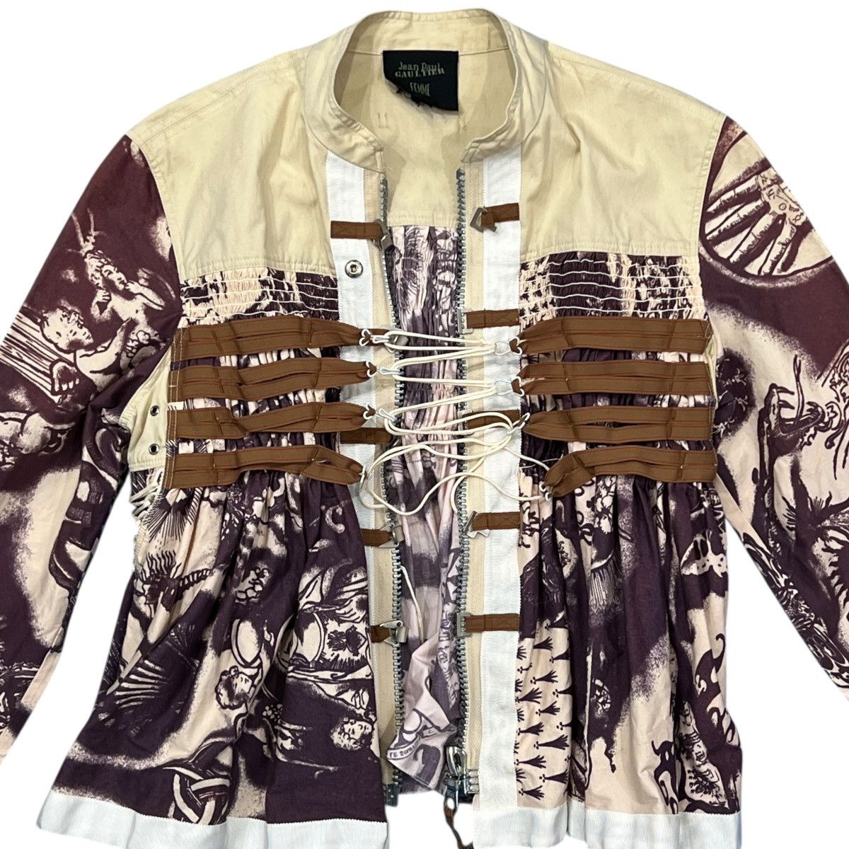 Jean Paul Gaultier Jean Paul GAULTIER 1994SS "Les Tatouages" Graphic Jacket Size M / US 6-8 / IT 42-44 - 7 Thumbnail