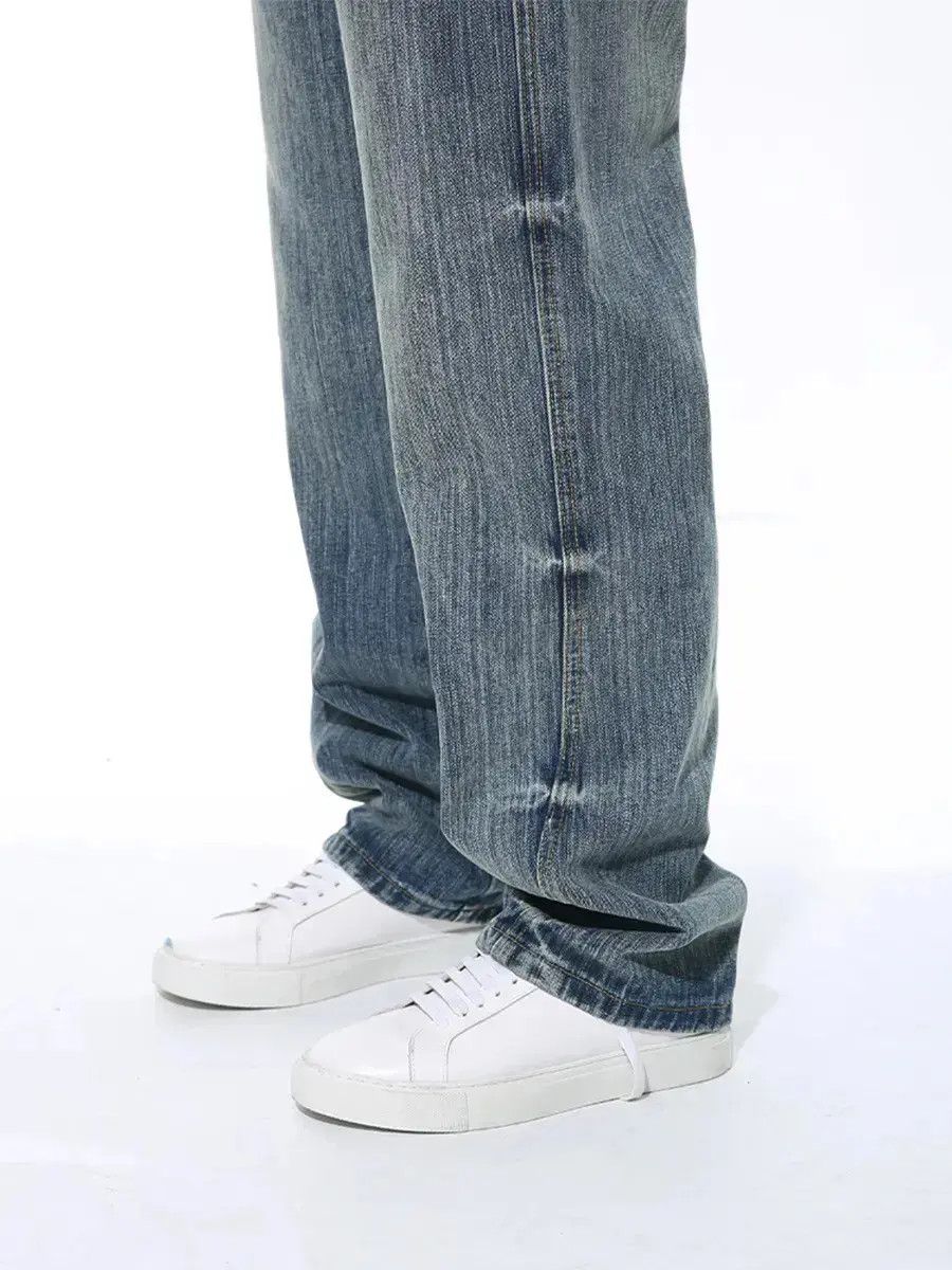 Japanese Brand Retro loose high street casual jeans Size US 32 / EU 48 - 3 Thumbnail